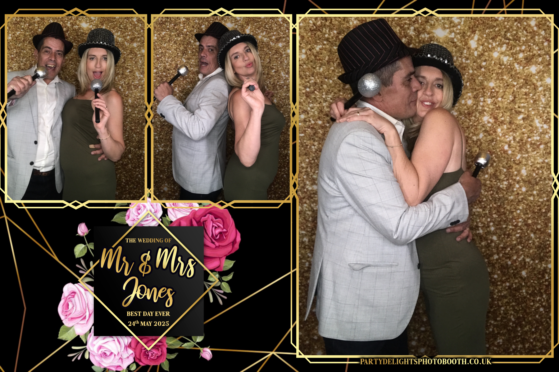 Mr & Mrs Jones Wedding | View more photos from the event at gallery.partydelightsphotobooth.co.uk/u/PartyDelightsPhotoBooth/Mr-Mrs-Jones-Wedding