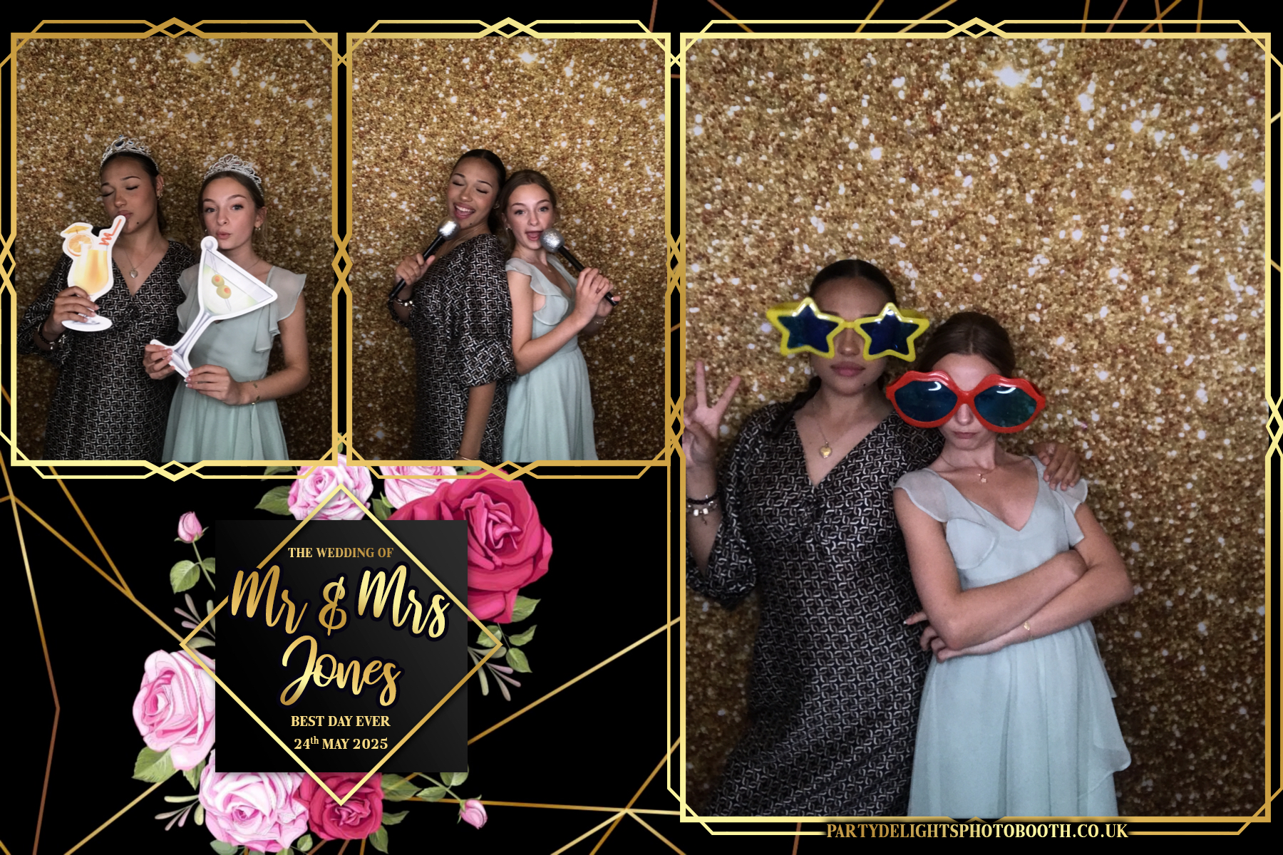 Mr & Mrs Jones Wedding | View more photos from the event at gallery.partydelightsphotobooth.co.uk/u/PartyDelightsPhotoBooth/Mr-Mrs-Jones-Wedding