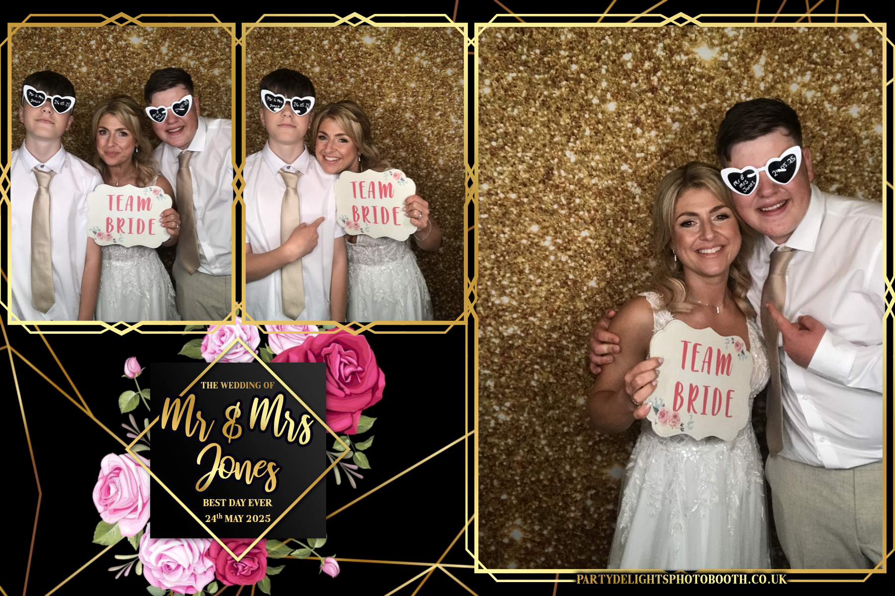 Mr & Mrs Jones Wedding | View more photos from the event at gallery.partydelightsphotobooth.co.uk/u/PartyDelightsPhotoBooth/Mr-Mrs-Jones-Wedding