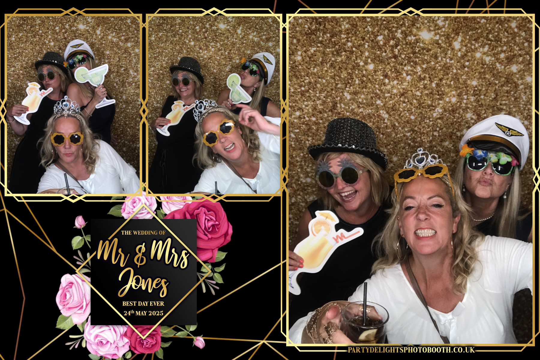 Mr & Mrs Jones Wedding | View more photos from the event at gallery.partydelightsphotobooth.co.uk/u/PartyDelightsPhotoBooth/Mr-Mrs-Jones-Wedding
