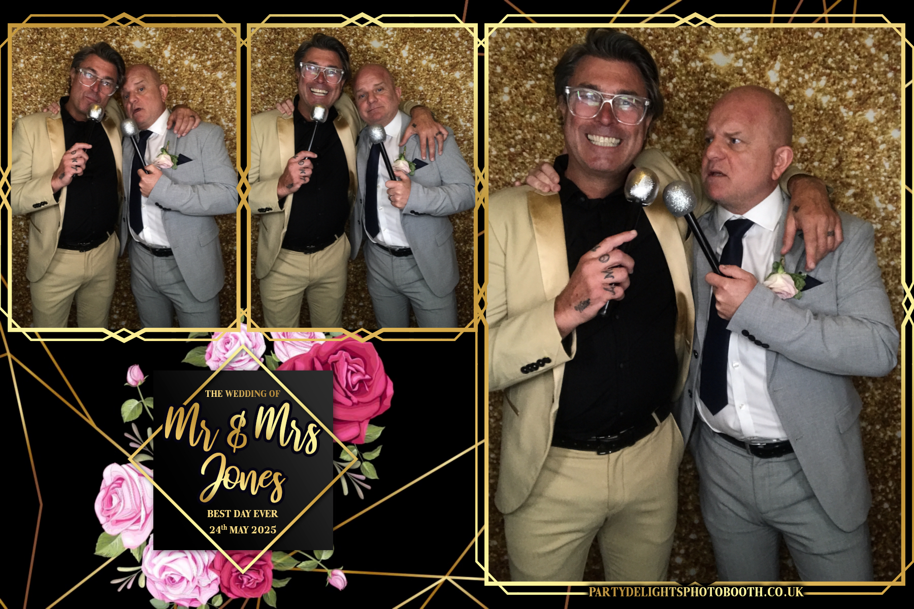 Mr & Mrs Jones Wedding | View more photos from the event at gallery.partydelightsphotobooth.co.uk/u/PartyDelightsPhotoBooth/Mr-Mrs-Jones-Wedding