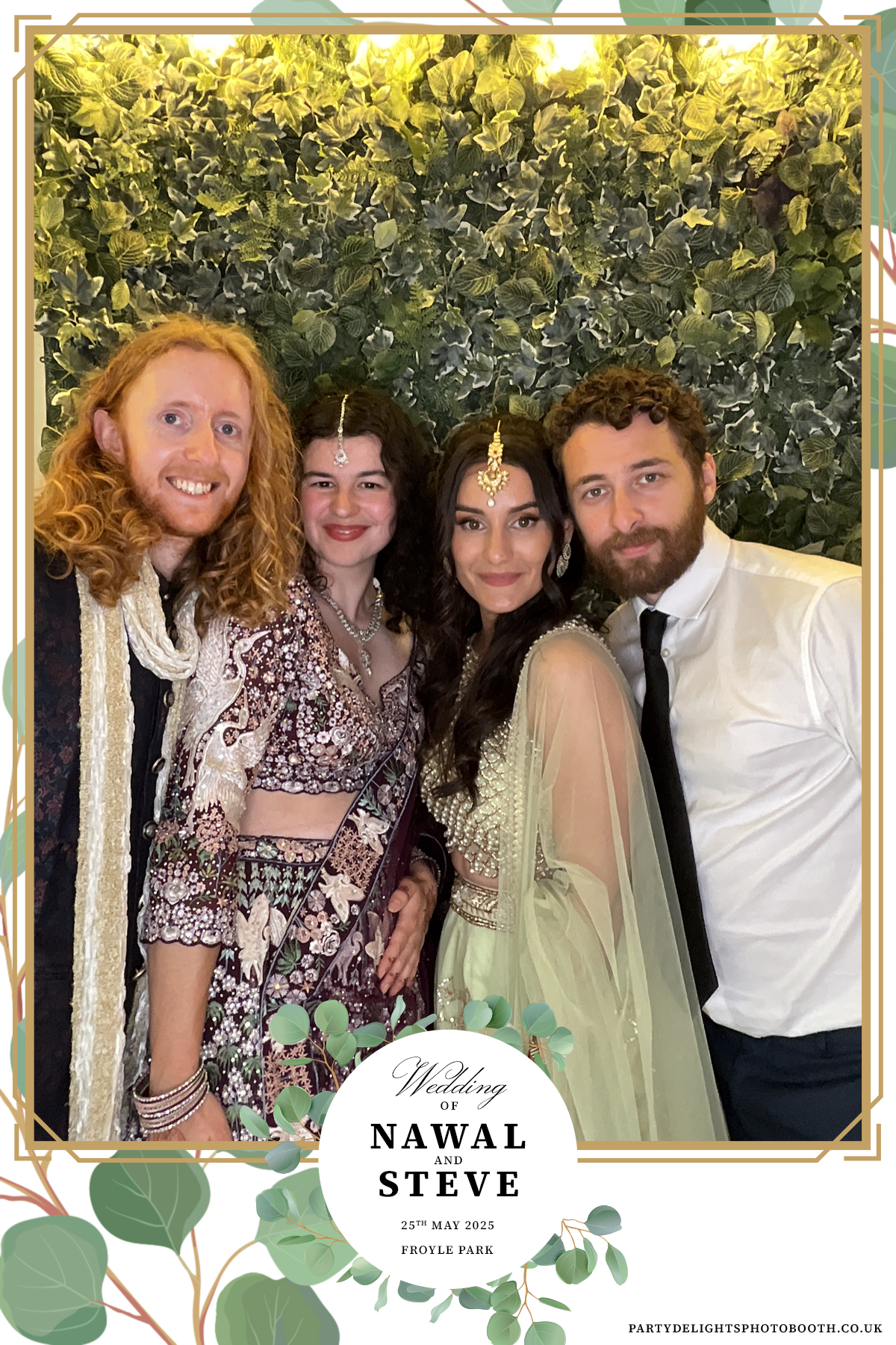Nawal and Steve’s wedding | View more photos from the event at gallery.partydelightsphotobooth.co.uk/u/PartyDelightsPhotoBooth/Nawal-and-Steve’s-wedding