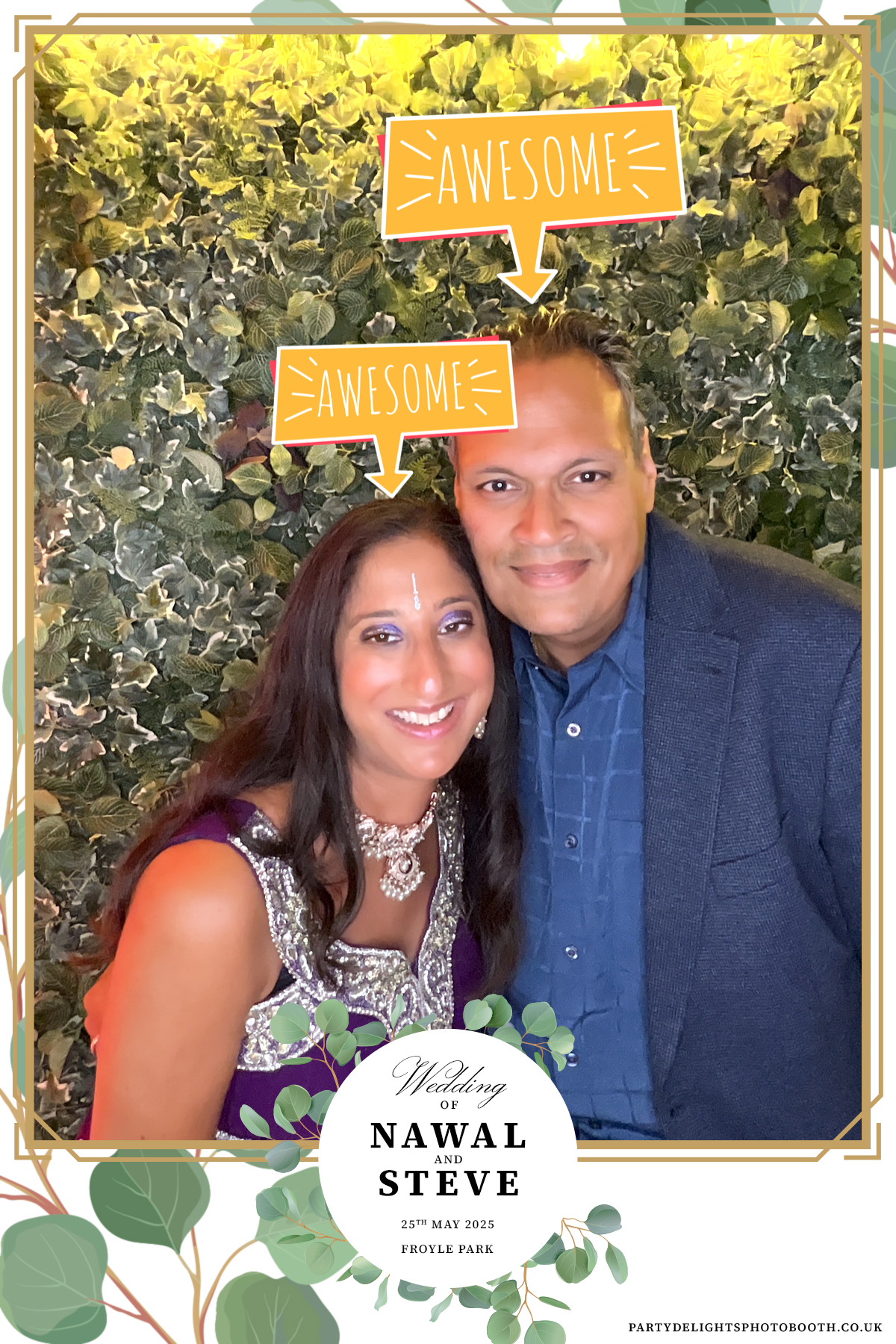 Nawal and Steve’s wedding | View more photos from the event at gallery.partydelightsphotobooth.co.uk/u/PartyDelightsPhotoBooth/Nawal-and-Steve’s-wedding