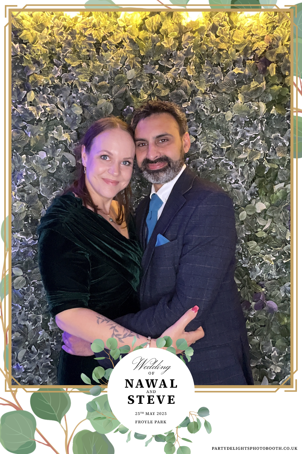 Nawal and Steve’s wedding | View more photos from the event at gallery.partydelightsphotobooth.co.uk/u/PartyDelightsPhotoBooth/Nawal-and-Steve’s-wedding