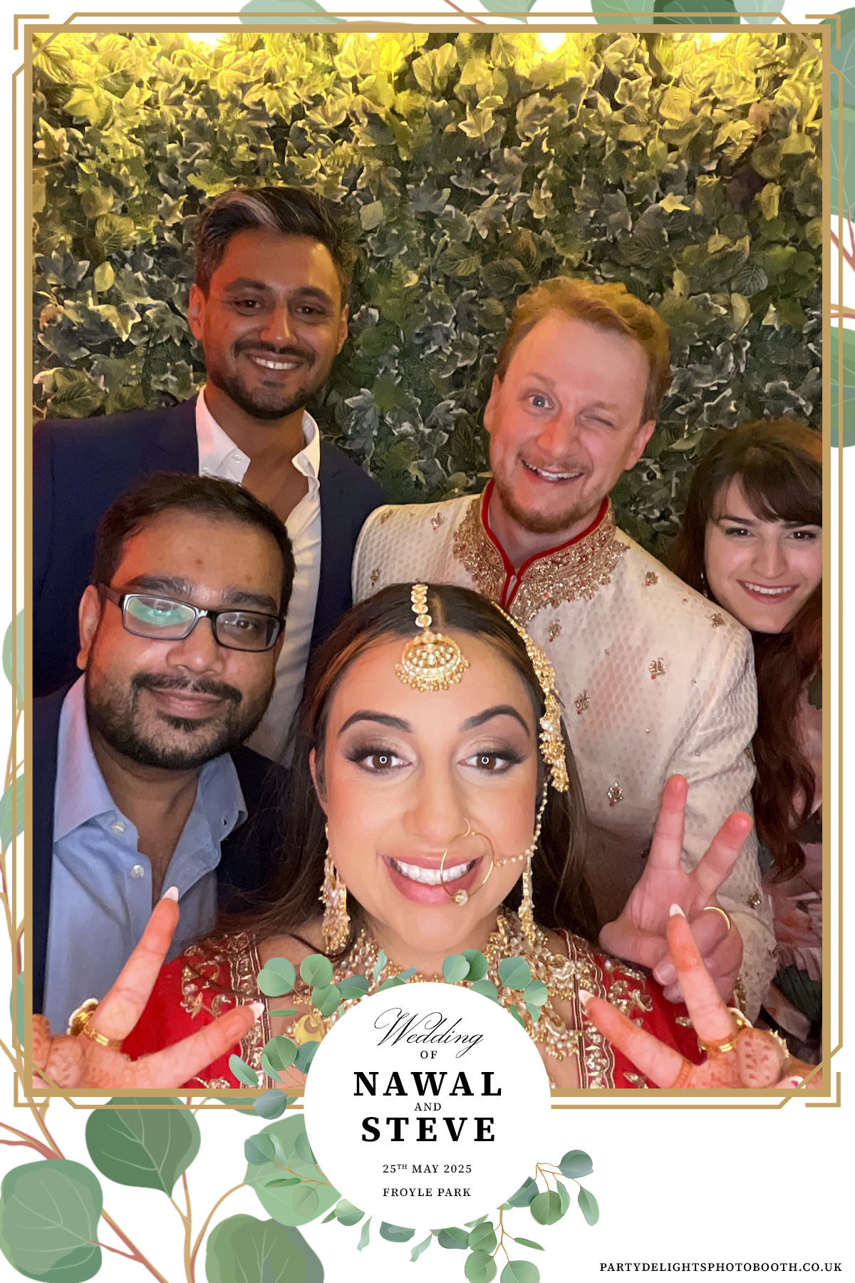 Nawal and Steve’s wedding | View more photos from the event at gallery.partydelightsphotobooth.co.uk/u/PartyDelightsPhotoBooth/Nawal-and-Steve’s-wedding