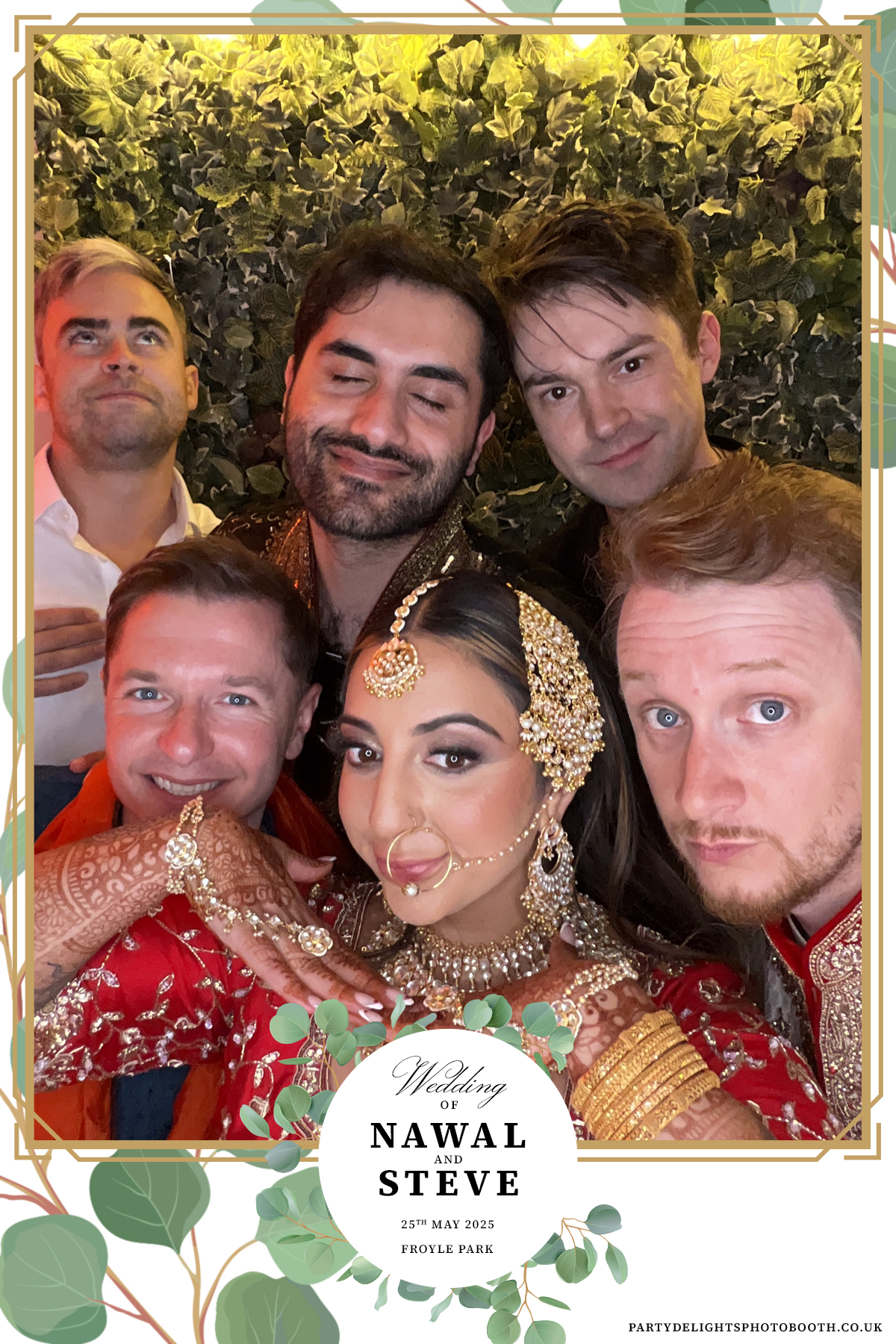 Nawal and Steve’s wedding | View more photos from the event at gallery.partydelightsphotobooth.co.uk/u/PartyDelightsPhotoBooth/Nawal-and-Steve’s-wedding