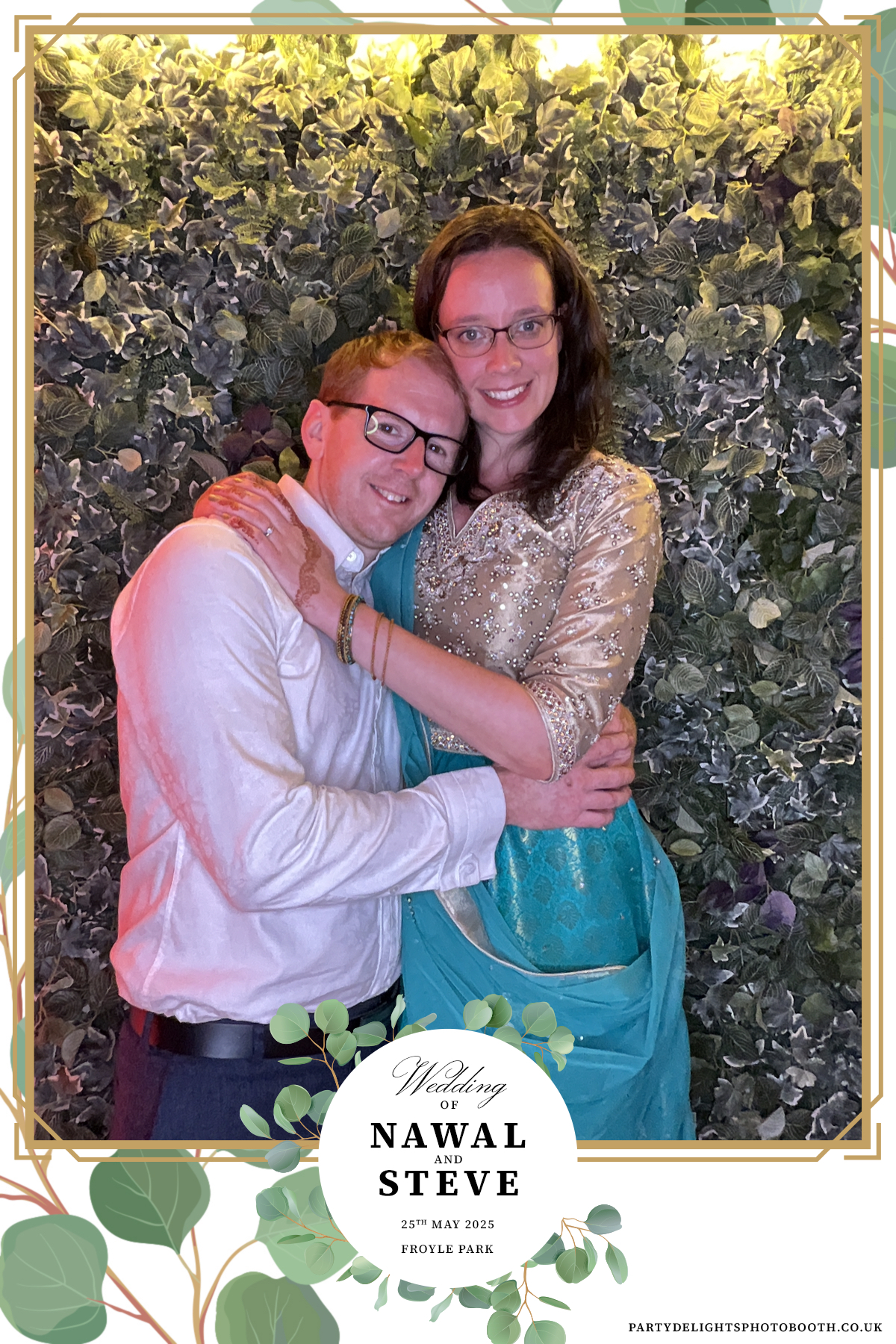 Nawal and Steve’s wedding | View more photos from the event at gallery.partydelightsphotobooth.co.uk/u/PartyDelightsPhotoBooth/Nawal-and-Steve’s-wedding