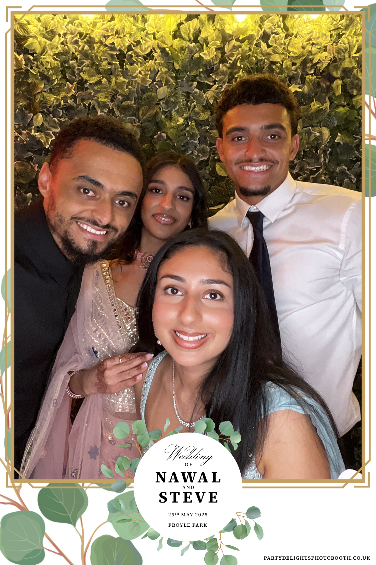 Nawal and Steve’s wedding | View more photos from the event at gallery.partydelightsphotobooth.co.uk/u/PartyDelightsPhotoBooth/Nawal-and-Steve’s-wedding