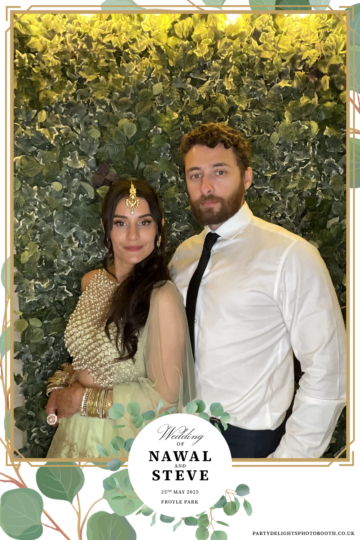 Nawal and Steve’s wedding | View more photos from the event at gallery.partydelightsphotobooth.co.uk/u/PartyDelightsPhotoBooth/Nawal-and-Steve’s-wedding