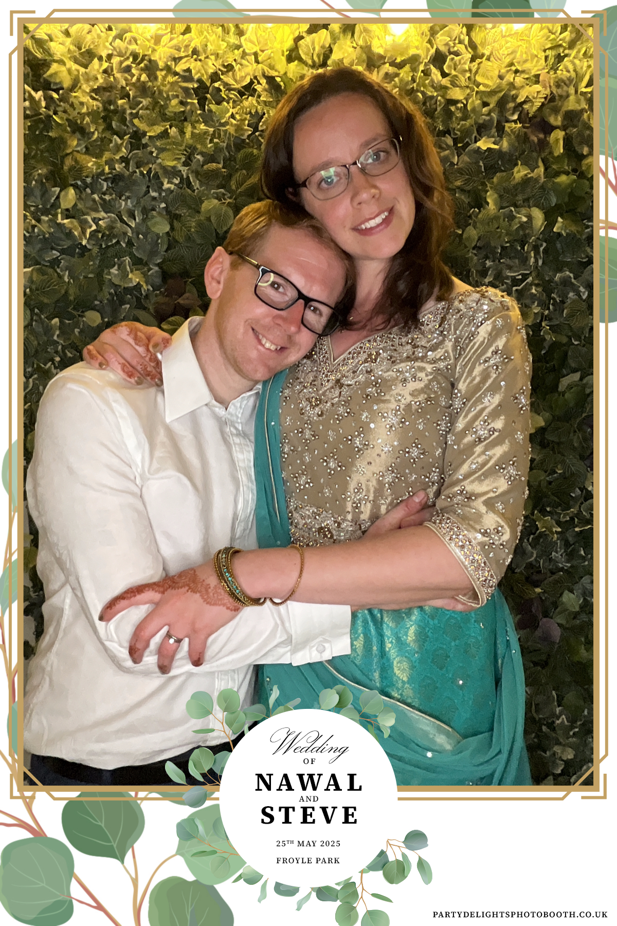 Nawal and Steve’s wedding | View more photos from the event at gallery.partydelightsphotobooth.co.uk/u/PartyDelightsPhotoBooth/Nawal-and-Steve’s-wedding