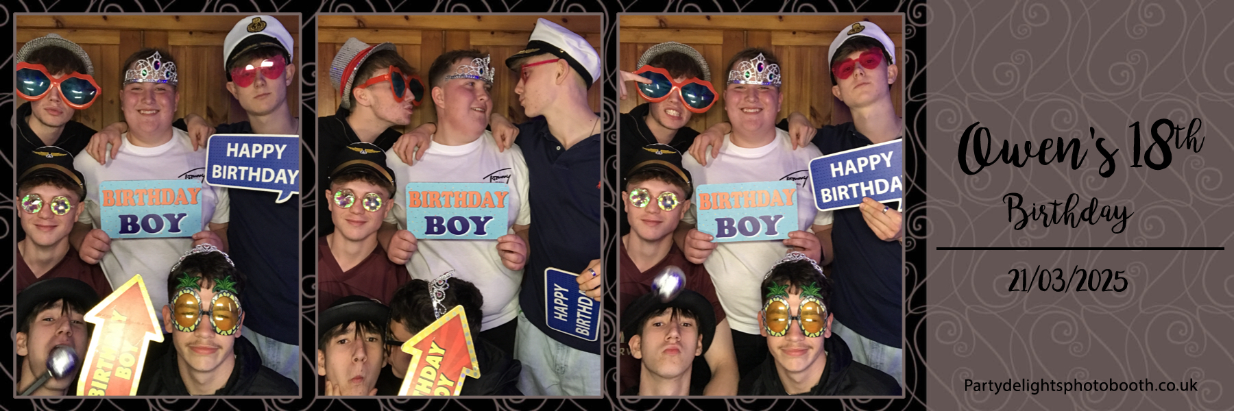 Owen's 18th Birthday Party | View more photos from the event at gallery.partydelightsphotobooth.co.uk/u/PartyDelightsPhotoBooth/Owens-18th-Birthday-Party