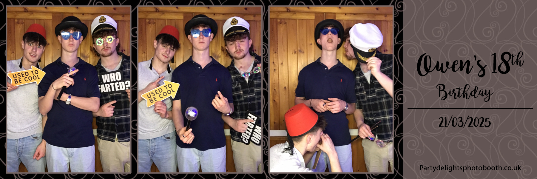Owen's 18th Birthday Party | View more photos from the event at gallery.partydelightsphotobooth.co.uk/u/PartyDelightsPhotoBooth/Owens-18th-Birthday-Party
