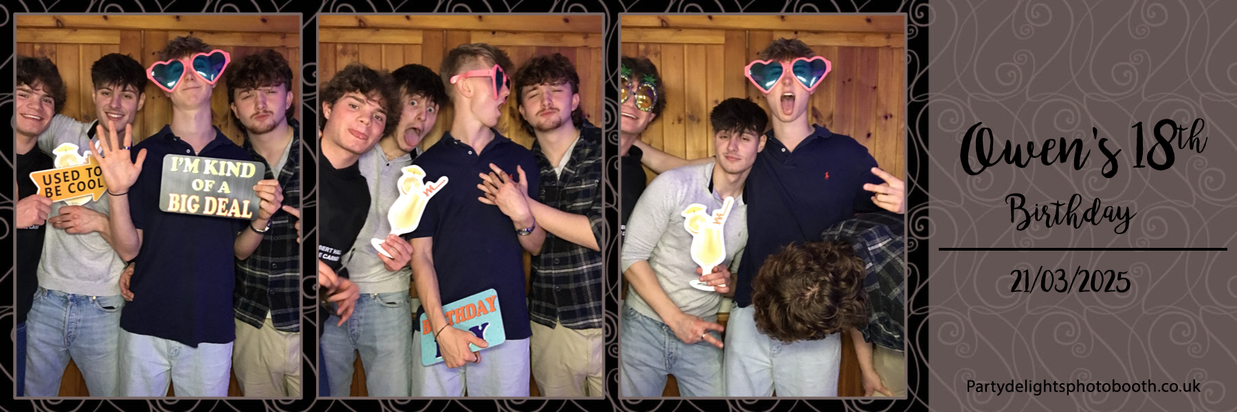Owen's 18th Birthday Party | View more photos from the event at gallery.partydelightsphotobooth.co.uk/u/PartyDelightsPhotoBooth/Owens-18th-Birthday-Party