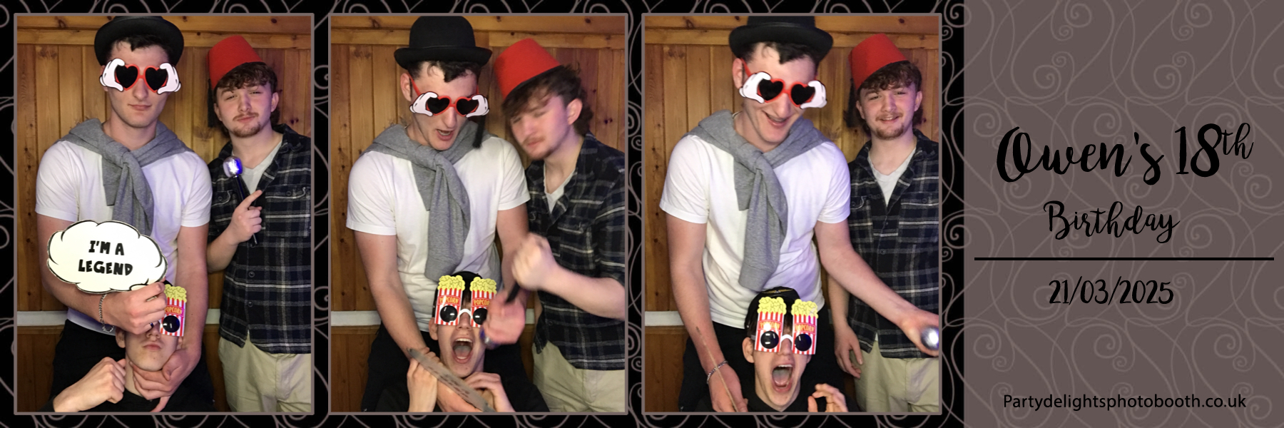 Owen's 18th Birthday Party | View more photos from the event at gallery.partydelightsphotobooth.co.uk/u/PartyDelightsPhotoBooth/Owens-18th-Birthday-Party