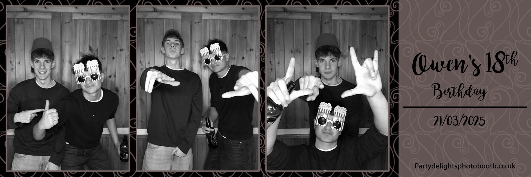 Owen's 18th Birthday Party | View more photos from the event at gallery.partydelightsphotobooth.co.uk/u/PartyDelightsPhotoBooth/Owens-18th-Birthday-Party