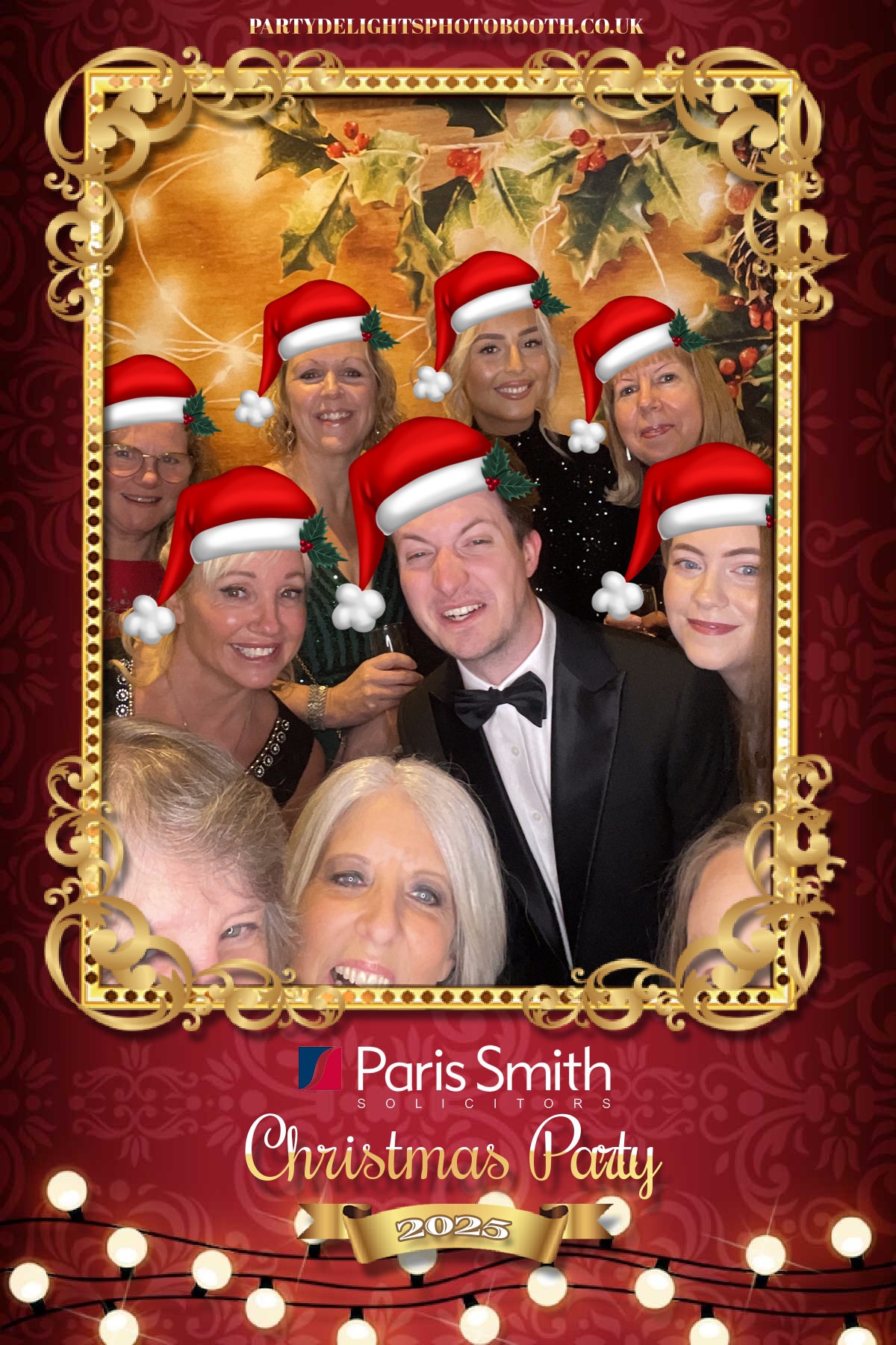 Paris Smith Christmas Party 2025 | View more photos from the event at gallery.partydelightsphotobooth.co.uk/u/PartyDelightsPhotoBooth/Paris-Smith-Christmas-Party-2025