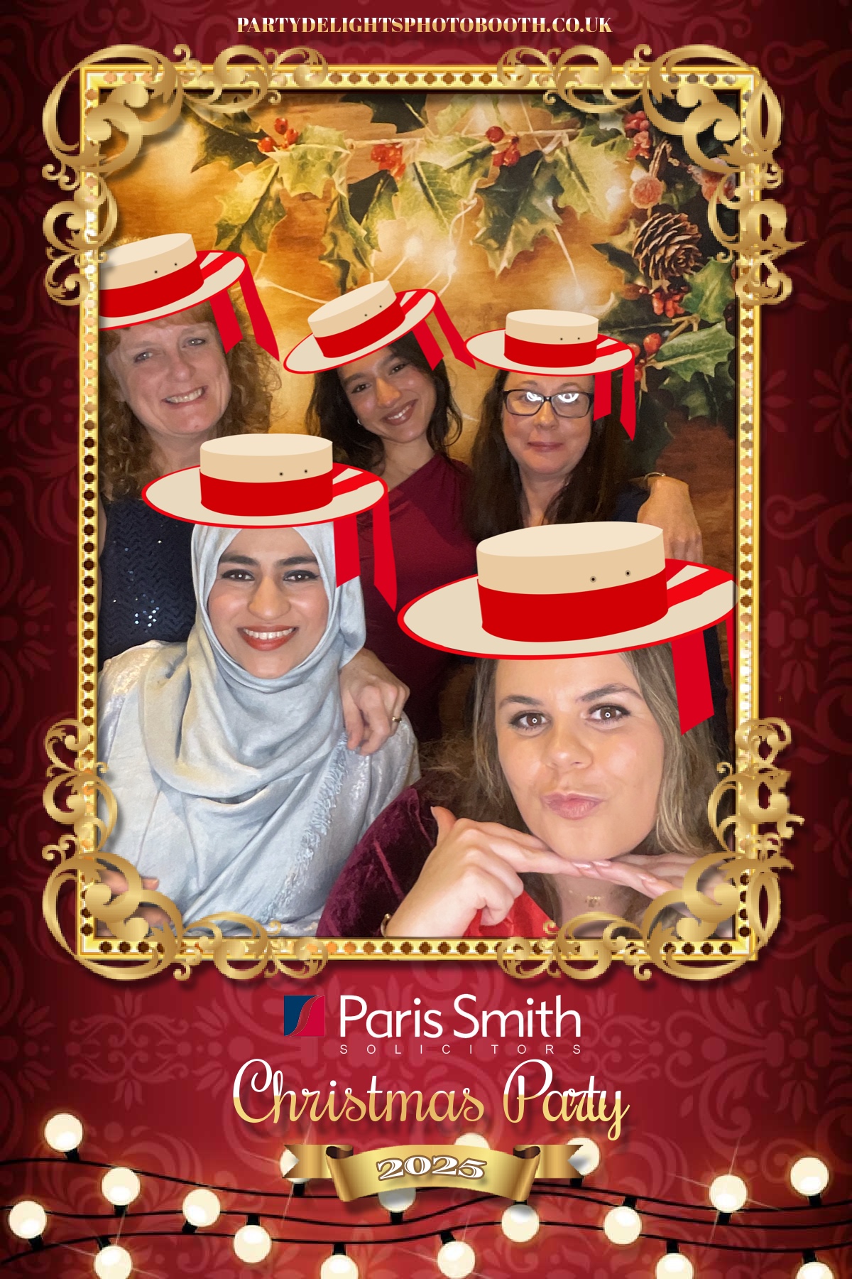 Paris Smith Christmas Party 2025 | View more photos from the event at gallery.partydelightsphotobooth.co.uk/u/PartyDelightsPhotoBooth/Paris-Smith-Christmas-Party-2025