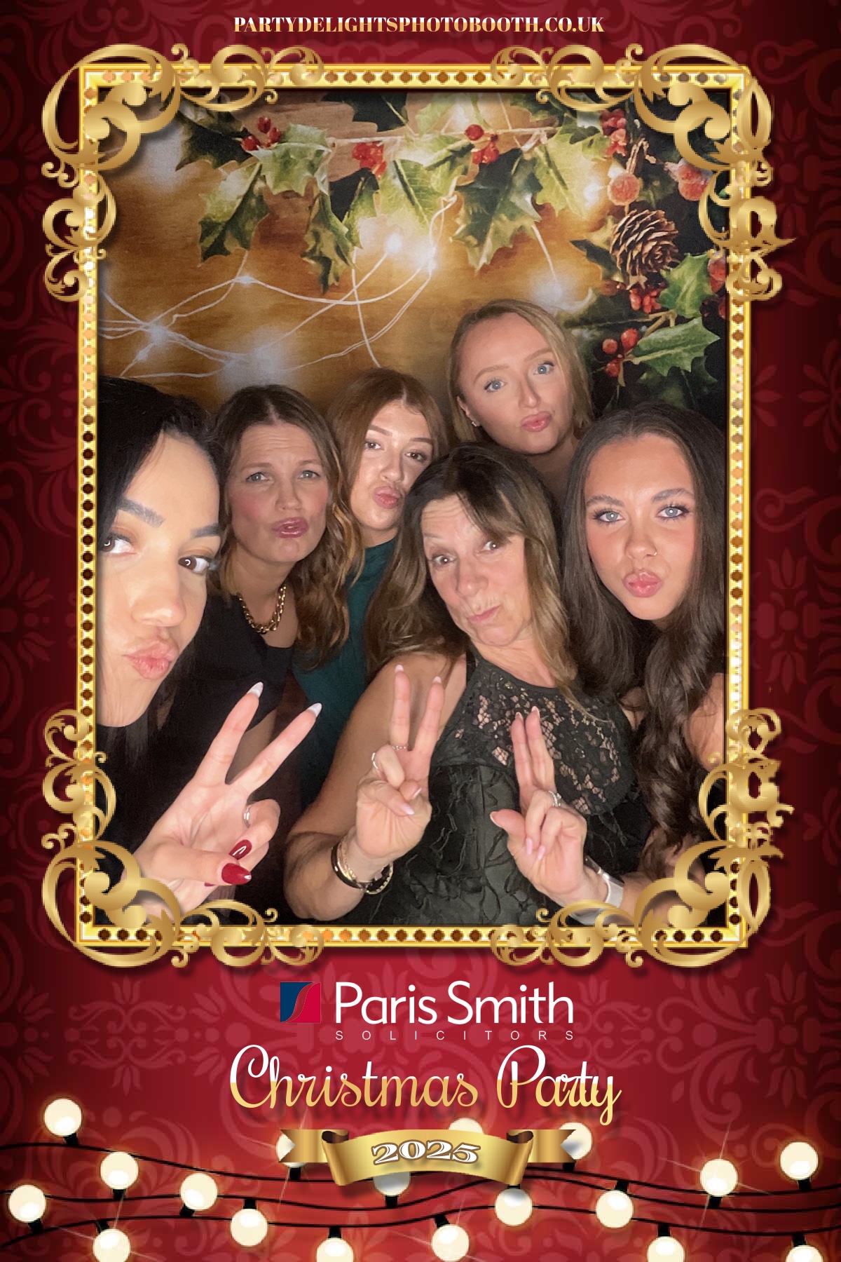 Paris Smith Christmas Party 2025 | View more photos from the event at gallery.partydelightsphotobooth.co.uk/u/PartyDelightsPhotoBooth/Paris-Smith-Christmas-Party-2025