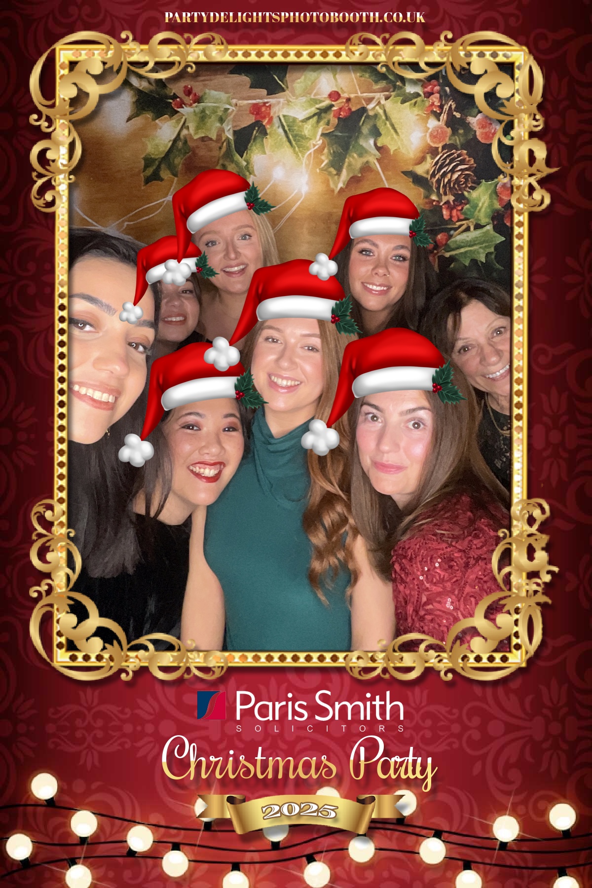 Paris Smith Christmas Party 2025 | View more photos from the event at gallery.partydelightsphotobooth.co.uk/u/PartyDelightsPhotoBooth/Paris-Smith-Christmas-Party-2025
