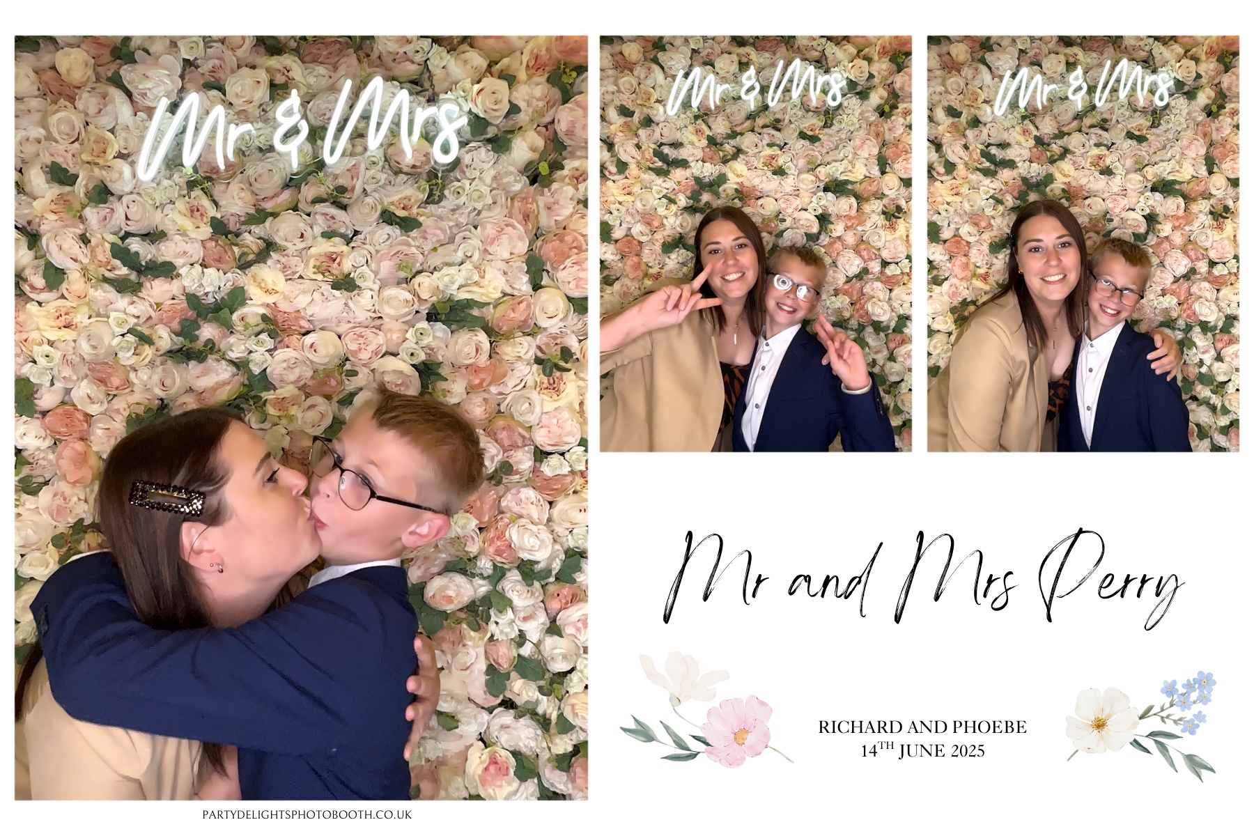 Phoebe and Rich's Wedding | View more photos from the event at gallery.partydelightsphotobooth.co.uk/u/PartyDelightsPhotoBooth/Phoebe-and-Richs-Wedding
