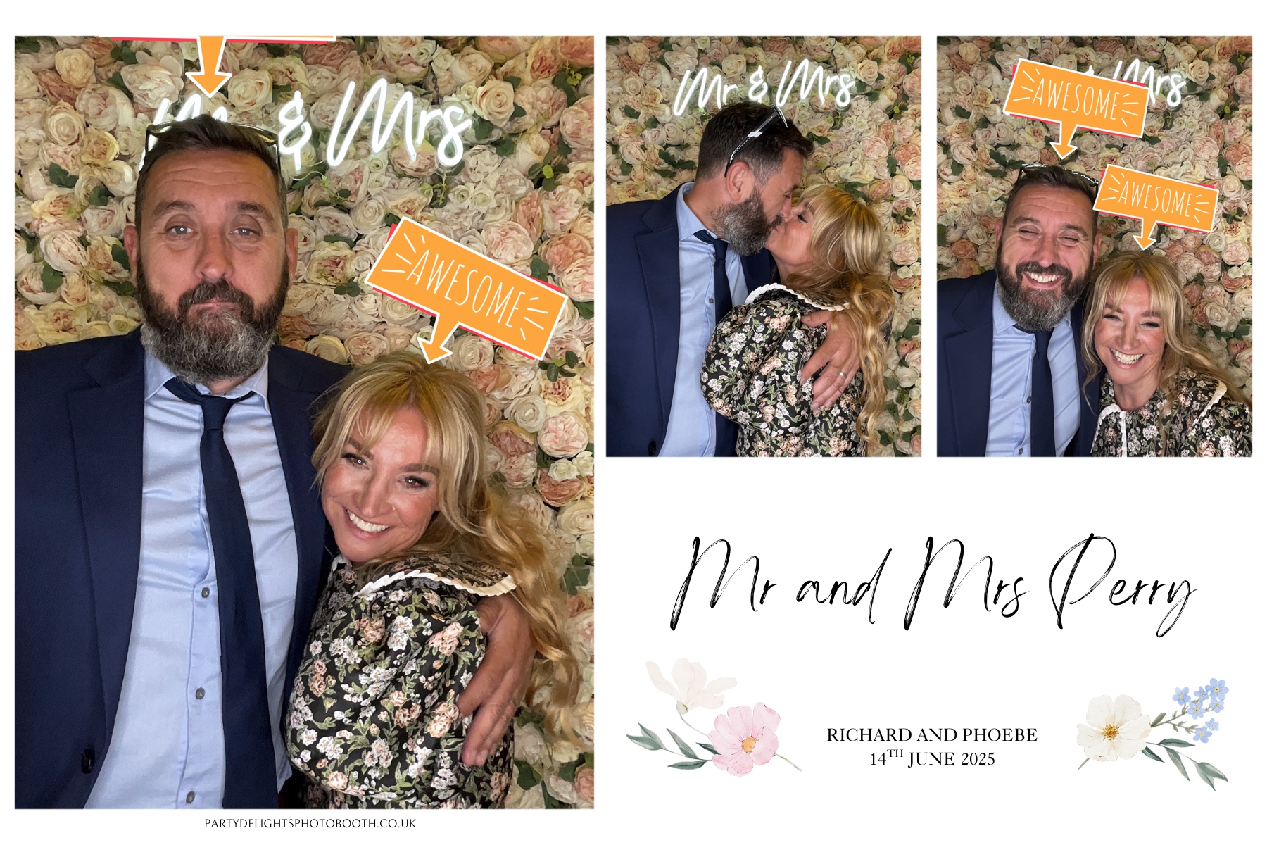 Phoebe and Rich's Wedding | View more photos from the event at gallery.partydelightsphotobooth.co.uk/u/PartyDelightsPhotoBooth/Phoebe-and-Richs-Wedding