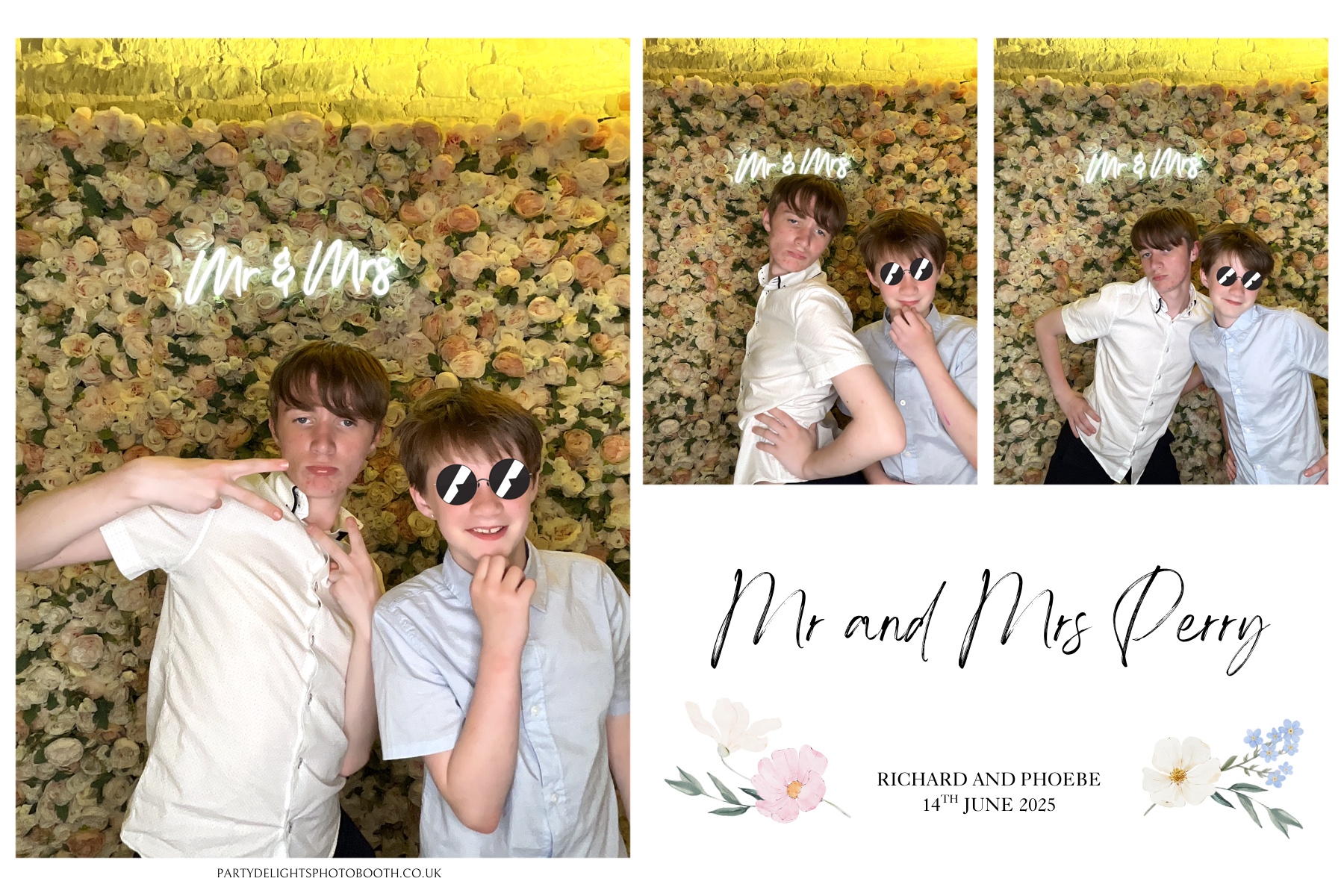 Phoebe and Rich's Wedding | View more photos from the event at gallery.partydelightsphotobooth.co.uk/u/PartyDelightsPhotoBooth/Phoebe-and-Richs-Wedding