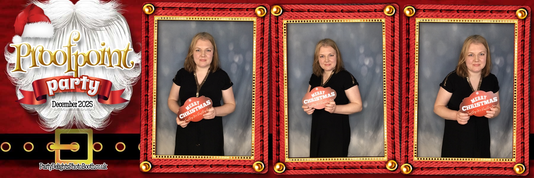 Proof Point Christmas Party 2025 | View more photos from the event at gallery.partydelightsphotobooth.co.uk/u/PartyDelightsPhotoBooth/Proof-Point-Christmas-Party-2025