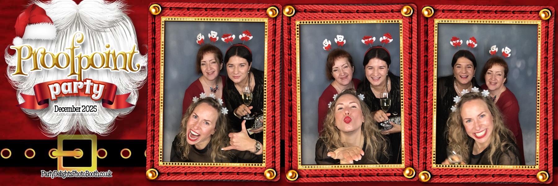 Proof Point Christmas Party 2025 | View more photos from the event at gallery.partydelightsphotobooth.co.uk/u/PartyDelightsPhotoBooth/Proof-Point-Christmas-Party-2025