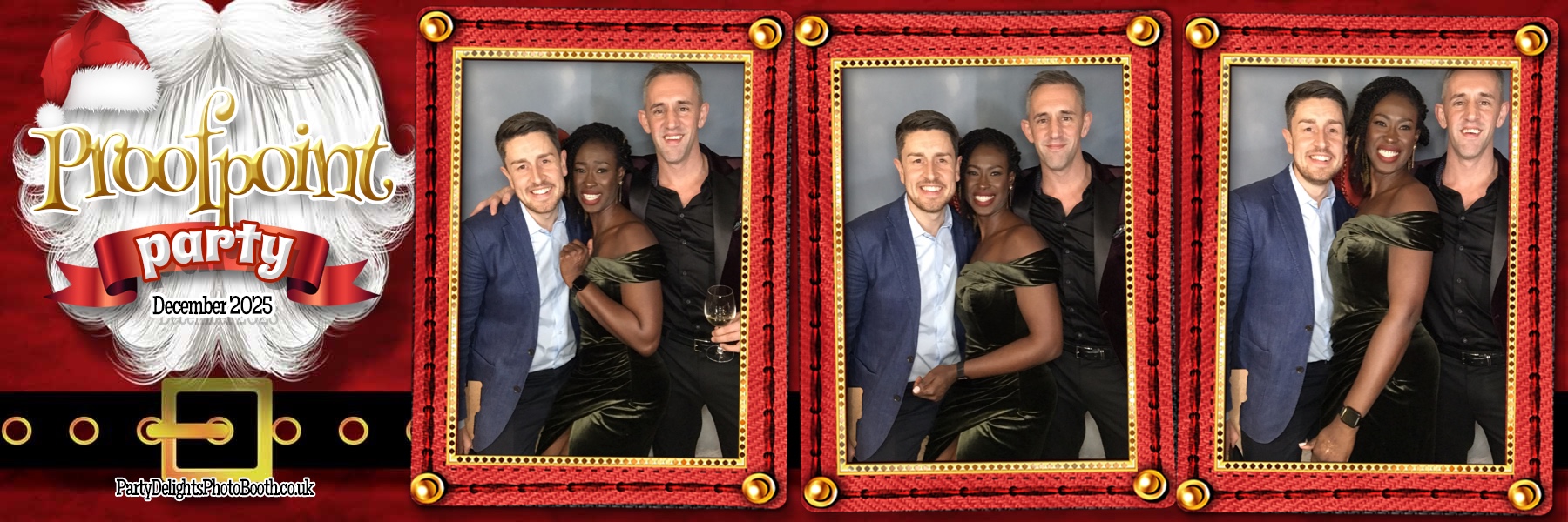 Proof Point Christmas Party 2025 | View more photos from the event at gallery.partydelightsphotobooth.co.uk/u/PartyDelightsPhotoBooth/Proof-Point-Christmas-Party-2025