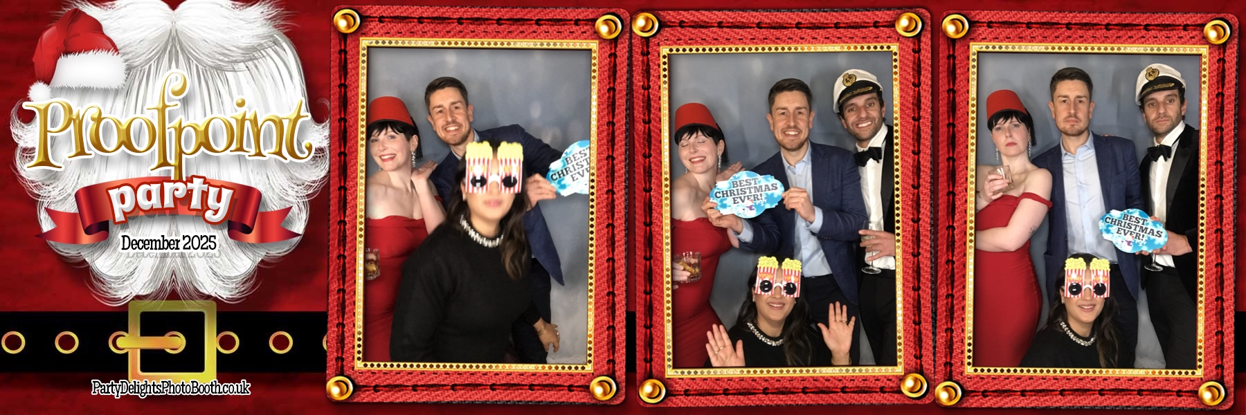 Proof Point Christmas Party 2025 | View more photos from the event at gallery.partydelightsphotobooth.co.uk/u/PartyDelightsPhotoBooth/Proof-Point-Christmas-Party-2025