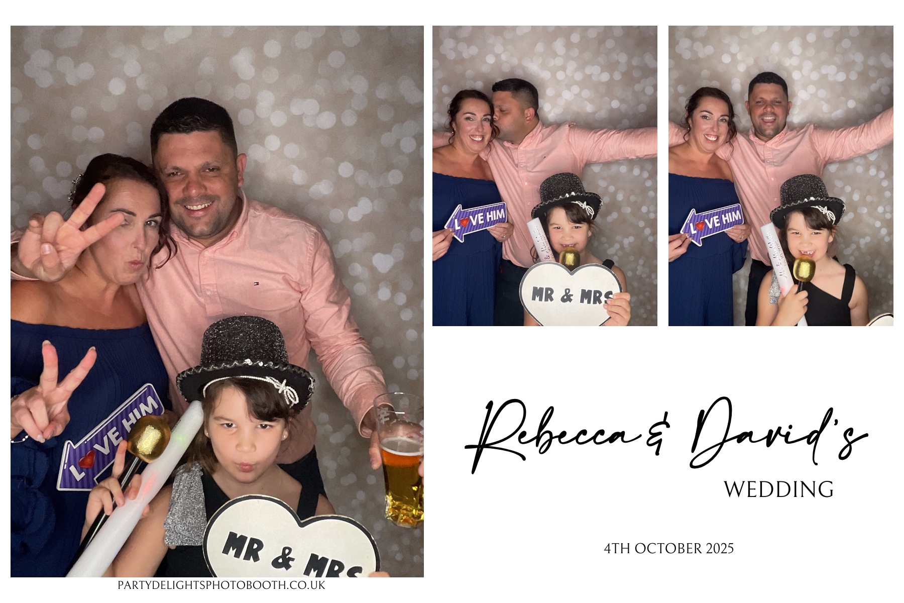 Rebecca & David’s wedding | View more photos from the event at gallery.partydelightsphotobooth.co.uk/u/PartyDelightsPhotoBooth/Rebecca-David’s-wedding