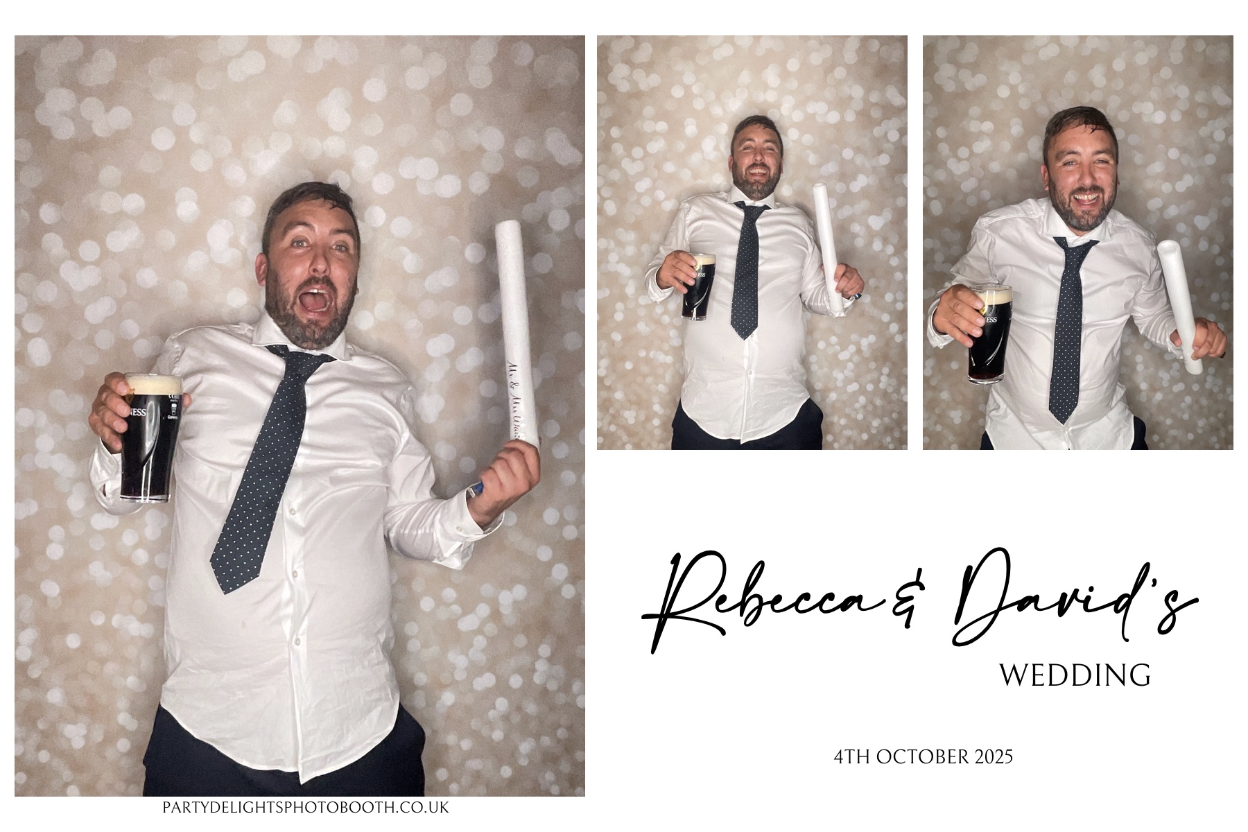 Rebecca & David’s wedding | View more photos from the event at gallery.partydelightsphotobooth.co.uk/u/PartyDelightsPhotoBooth/Rebecca-David’s-wedding