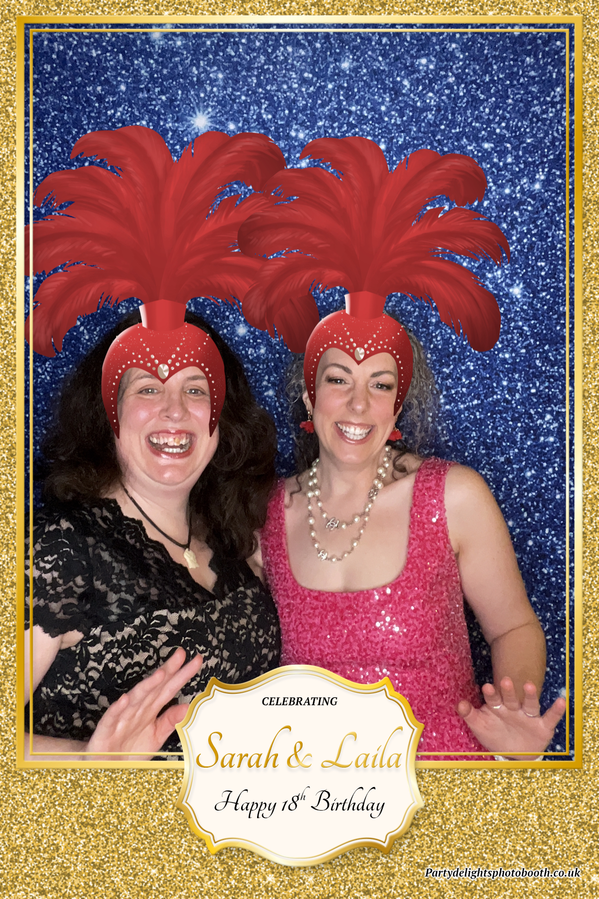 Sarah and Laila's 18th Birthday Party | View more photos from the event at gallery.partydelightsphotobooth.co.uk/u/PartyDelightsPhotoBooth/Sarah-and-Lailas-18th-Birthday-Party