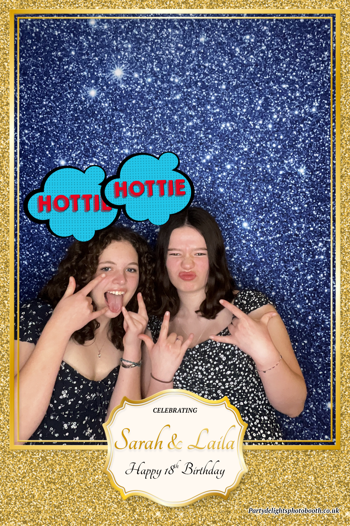 Sarah and Laila's 18th Birthday Party | View more photos from the event at gallery.partydelightsphotobooth.co.uk/u/PartyDelightsPhotoBooth/Sarah-and-Lailas-18th-Birthday-Party