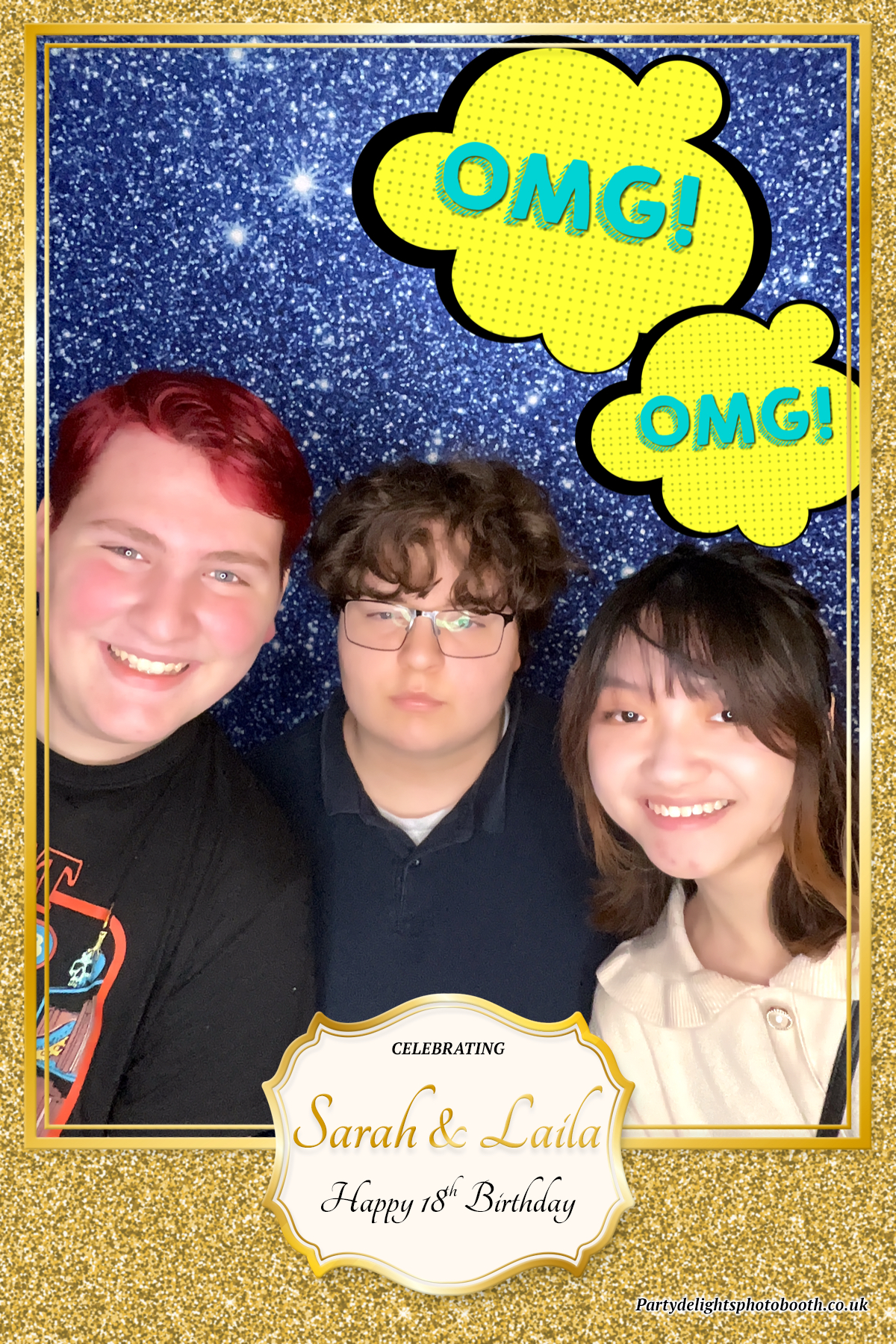 Sarah and Laila's 18th Birthday Party | View more photos from the event at gallery.partydelightsphotobooth.co.uk/u/PartyDelightsPhotoBooth/Sarah-and-Lailas-18th-Birthday-Party