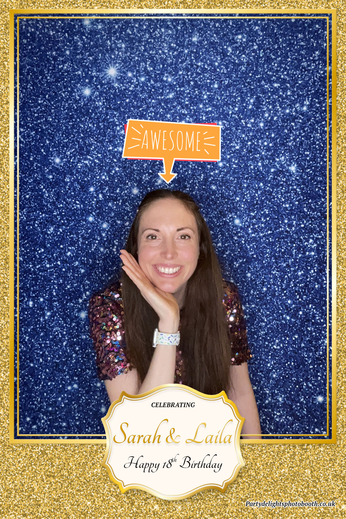 Sarah and Laila's 18th Birthday Party | View more photos from the event at gallery.partydelightsphotobooth.co.uk/u/PartyDelightsPhotoBooth/Sarah-and-Lailas-18th-Birthday-Party