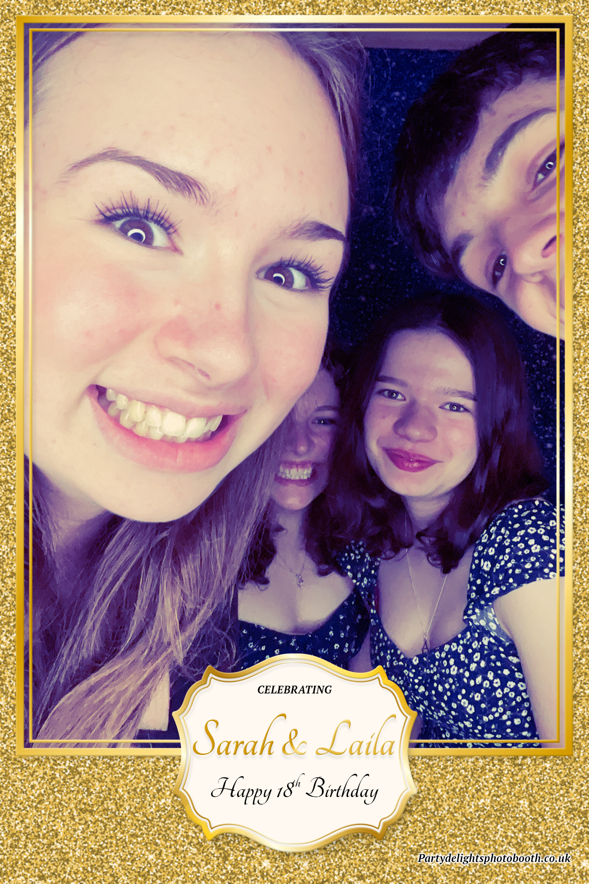 Sarah and Laila's 18th Birthday Party | View more photos from the event at gallery.partydelightsphotobooth.co.uk/u/PartyDelightsPhotoBooth/Sarah-and-Lailas-18th-Birthday-Party
