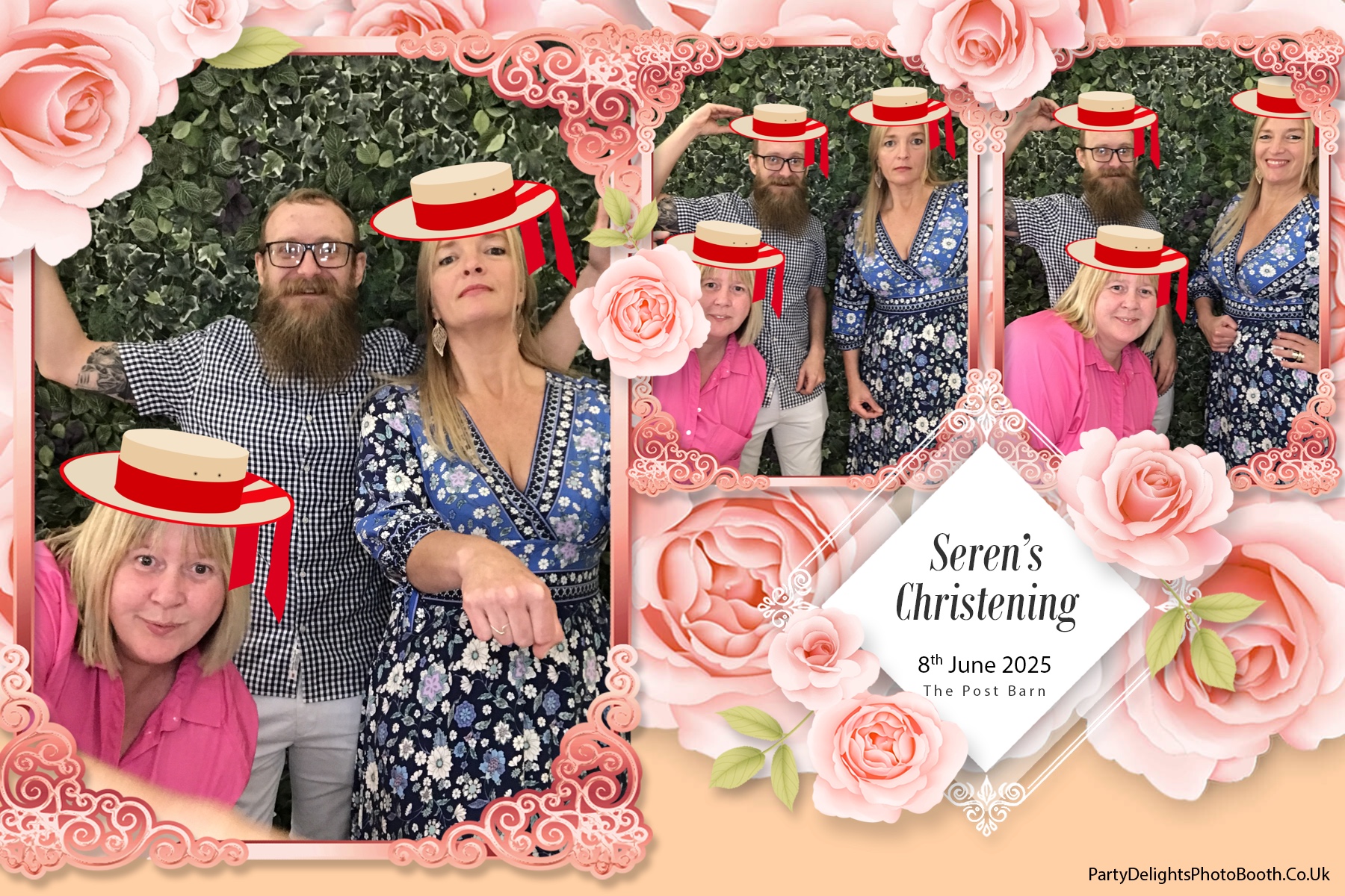 Seren's Christening | View more photos from the event at gallery.partydelightsphotobooth.co.uk/u/PartyDelightsPhotoBooth/Serens-Christening