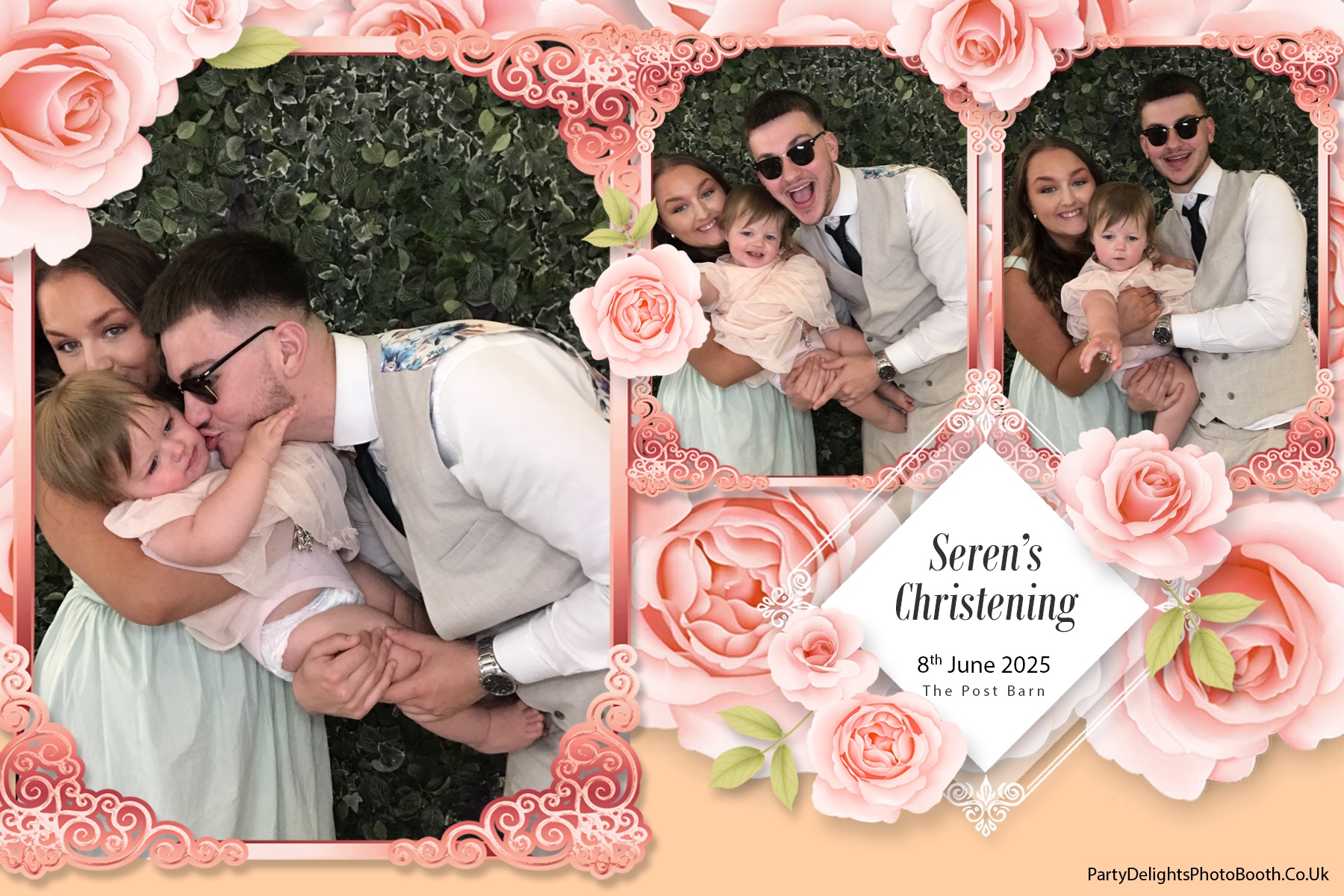 Seren's Christening | View more photos from the event at gallery.partydelightsphotobooth.co.uk/u/PartyDelightsPhotoBooth/Serens-Christening