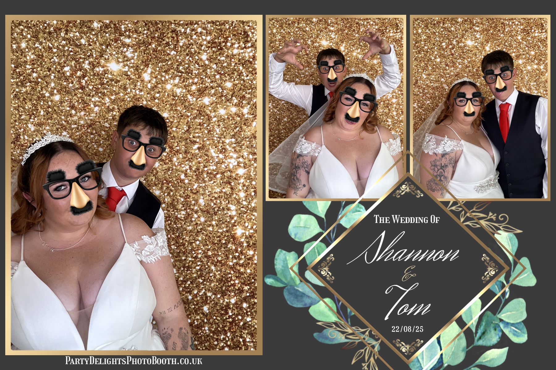 Shannon & Tom's wedding | View more photos from the event at gallery.partydelightsphotobooth.co.uk/u/PartyDelightsPhotoBooth/Shannon-Toms-wedding