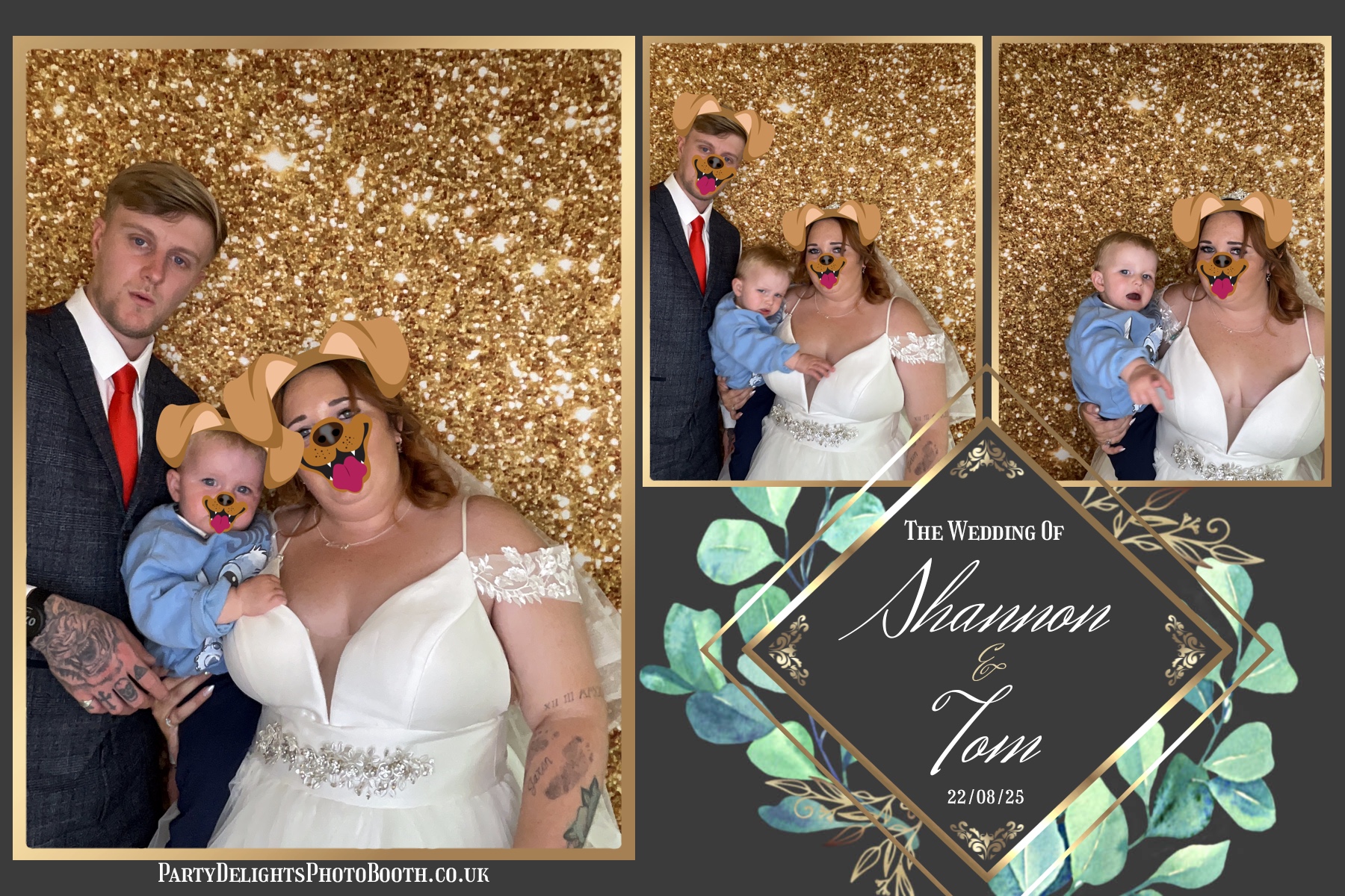Shannon & Tom's wedding | View more photos from the event at gallery.partydelightsphotobooth.co.uk/u/PartyDelightsPhotoBooth/Shannon-Toms-wedding