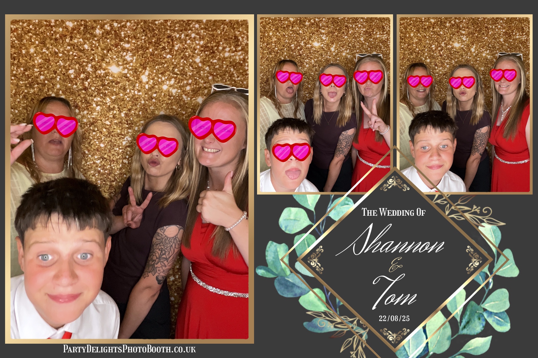 Shannon & Tom's wedding | View more photos from the event at gallery.partydelightsphotobooth.co.uk/u/PartyDelightsPhotoBooth/Shannon-Toms-wedding