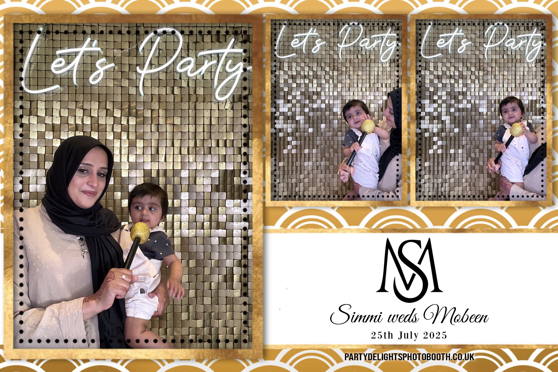 Simran Hussain Wedding | View more photos from the event at gallery.partydelightsphotobooth.co.uk/u/PartyDelightsPhotoBooth/Simran-Hussain-Wedding
