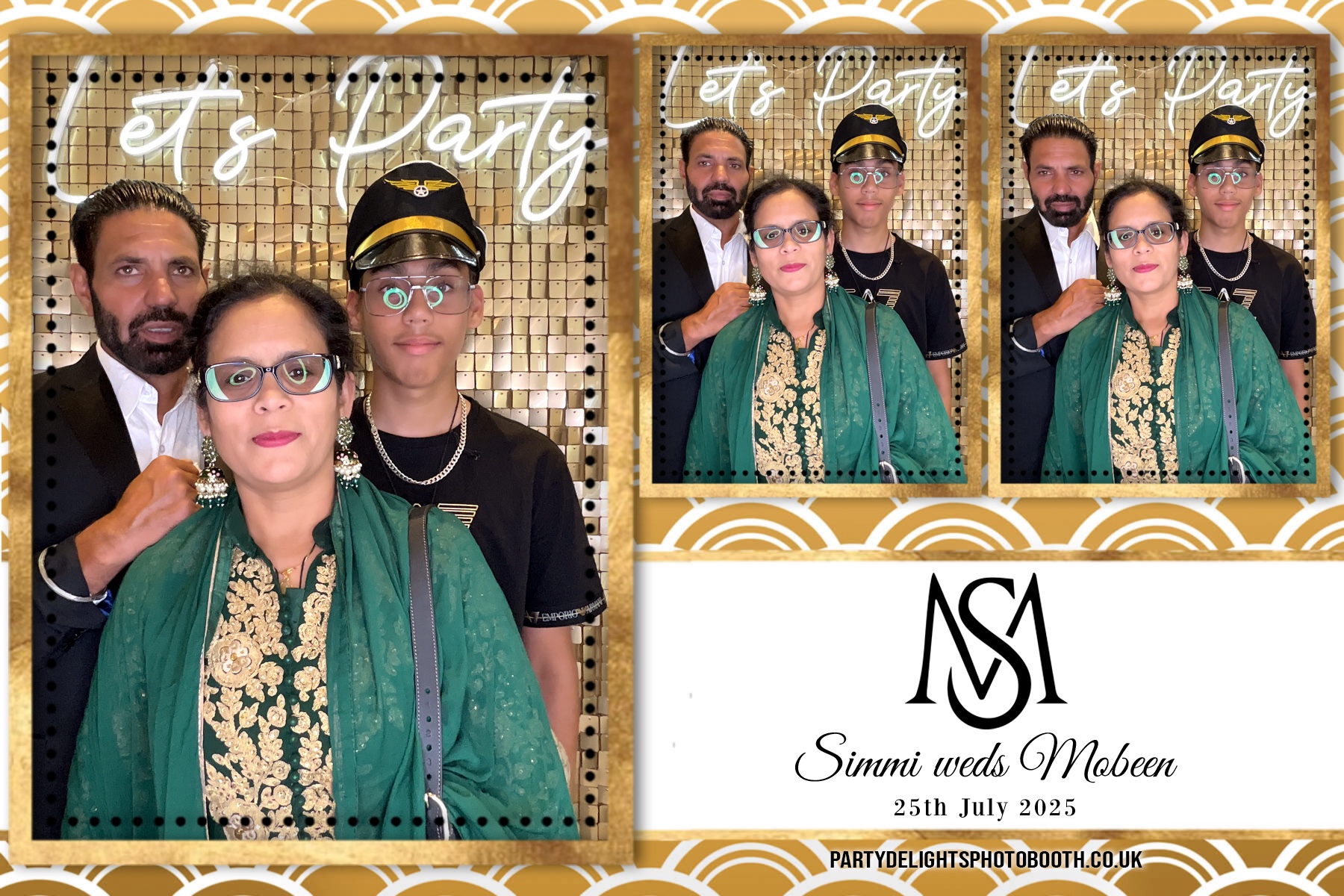 Simran Hussain Wedding | View more photos from the event at gallery.partydelightsphotobooth.co.uk/u/PartyDelightsPhotoBooth/Simran-Hussain-Wedding