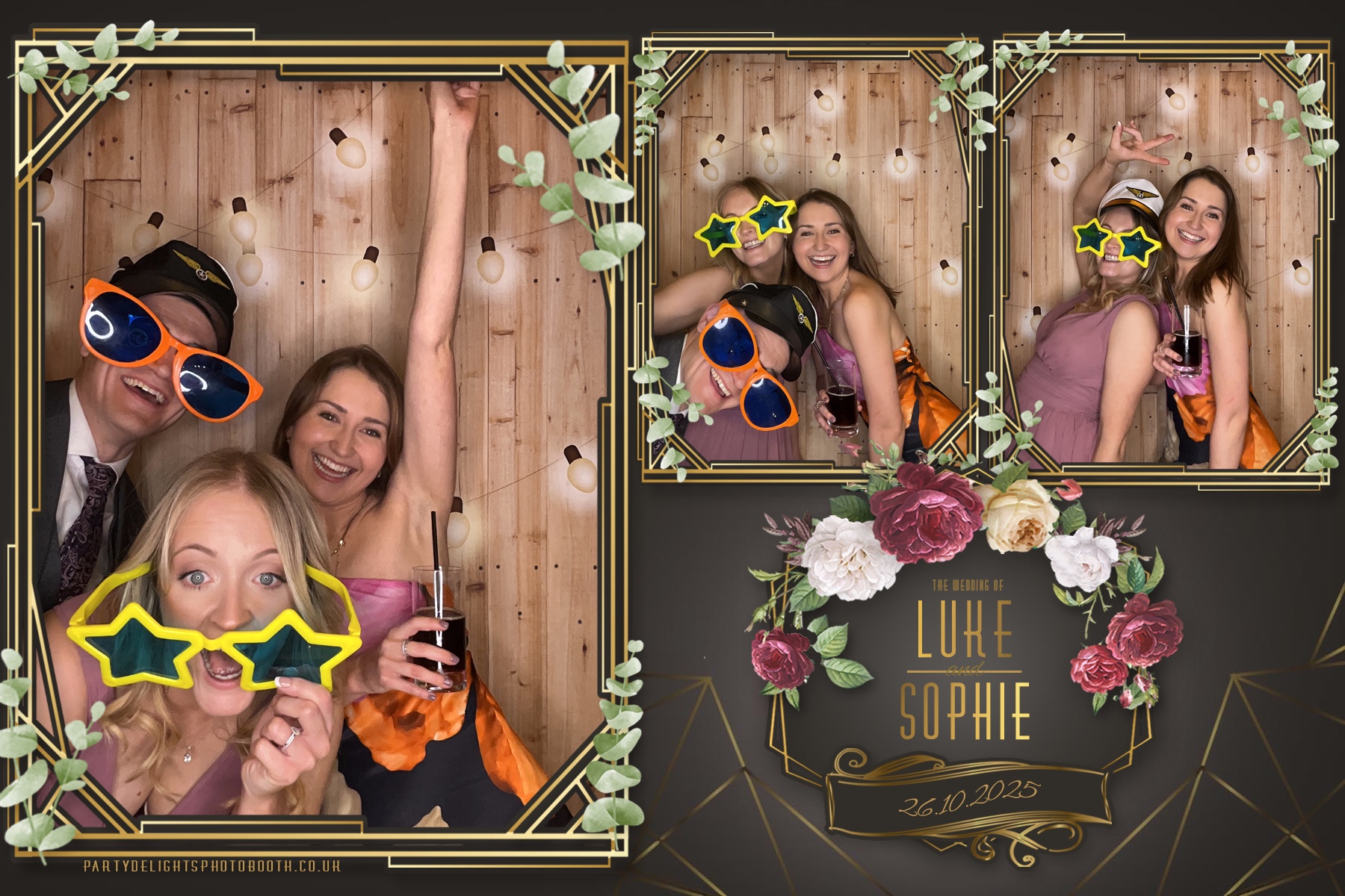 Sophie and Luke’s Wedding | View more photos from the event at gallery.partydelightsphotobooth.co.uk/u/PartyDelightsPhotoBooth/Sophie-and-Luke’s-Wedding