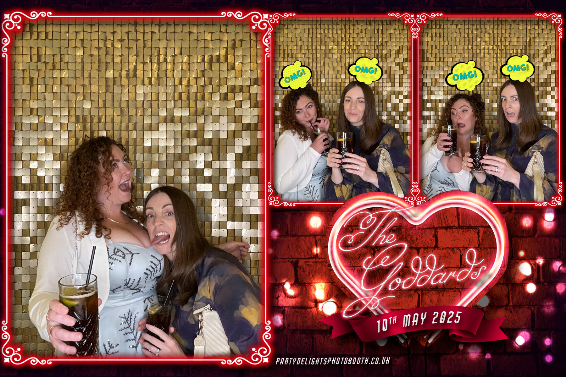 The Goddard Wedding | View more photos from the event at gallery.partydelightsphotobooth.co.uk/u/PartyDelightsPhotoBooth/The-Goddard-Wedding