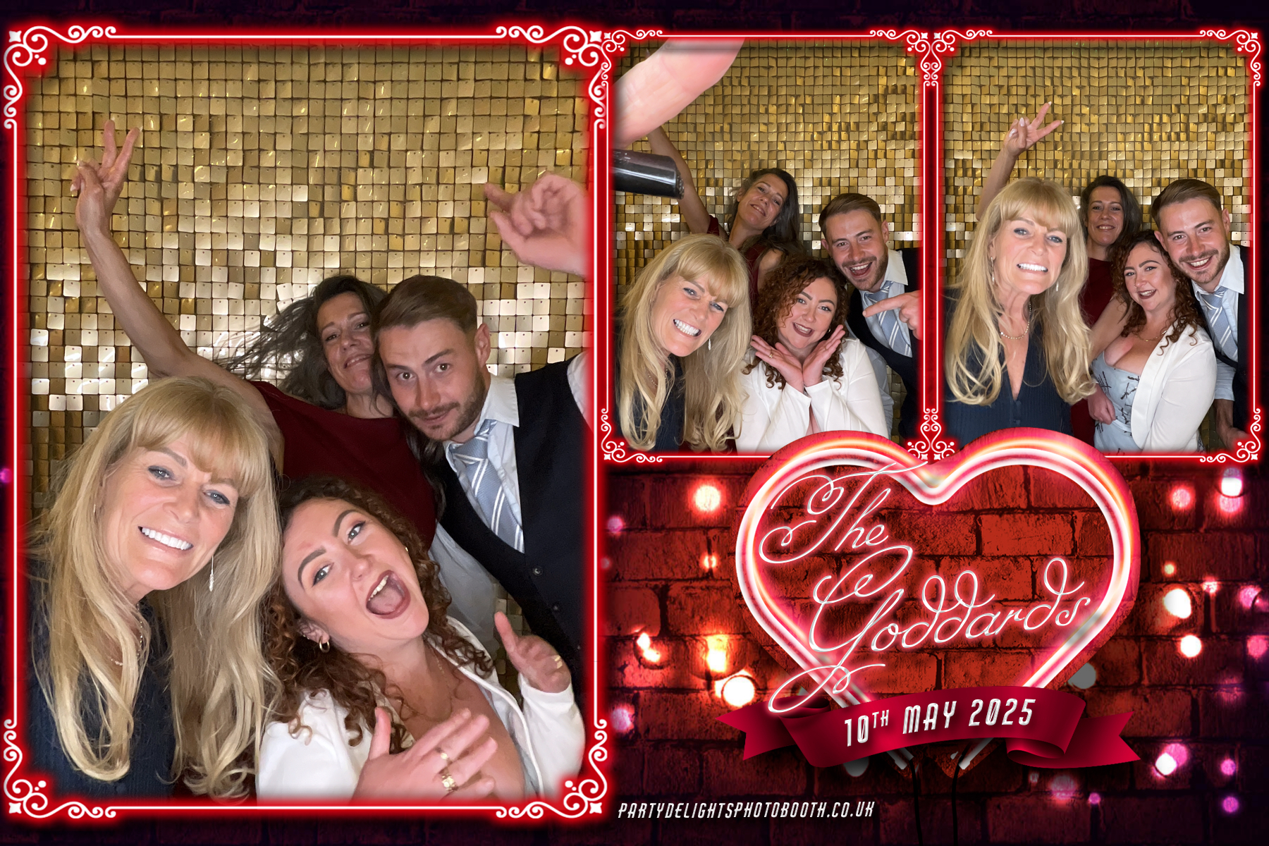 The Goddard Wedding | View more photos from the event at gallery.partydelightsphotobooth.co.uk/u/PartyDelightsPhotoBooth/The-Goddard-Wedding