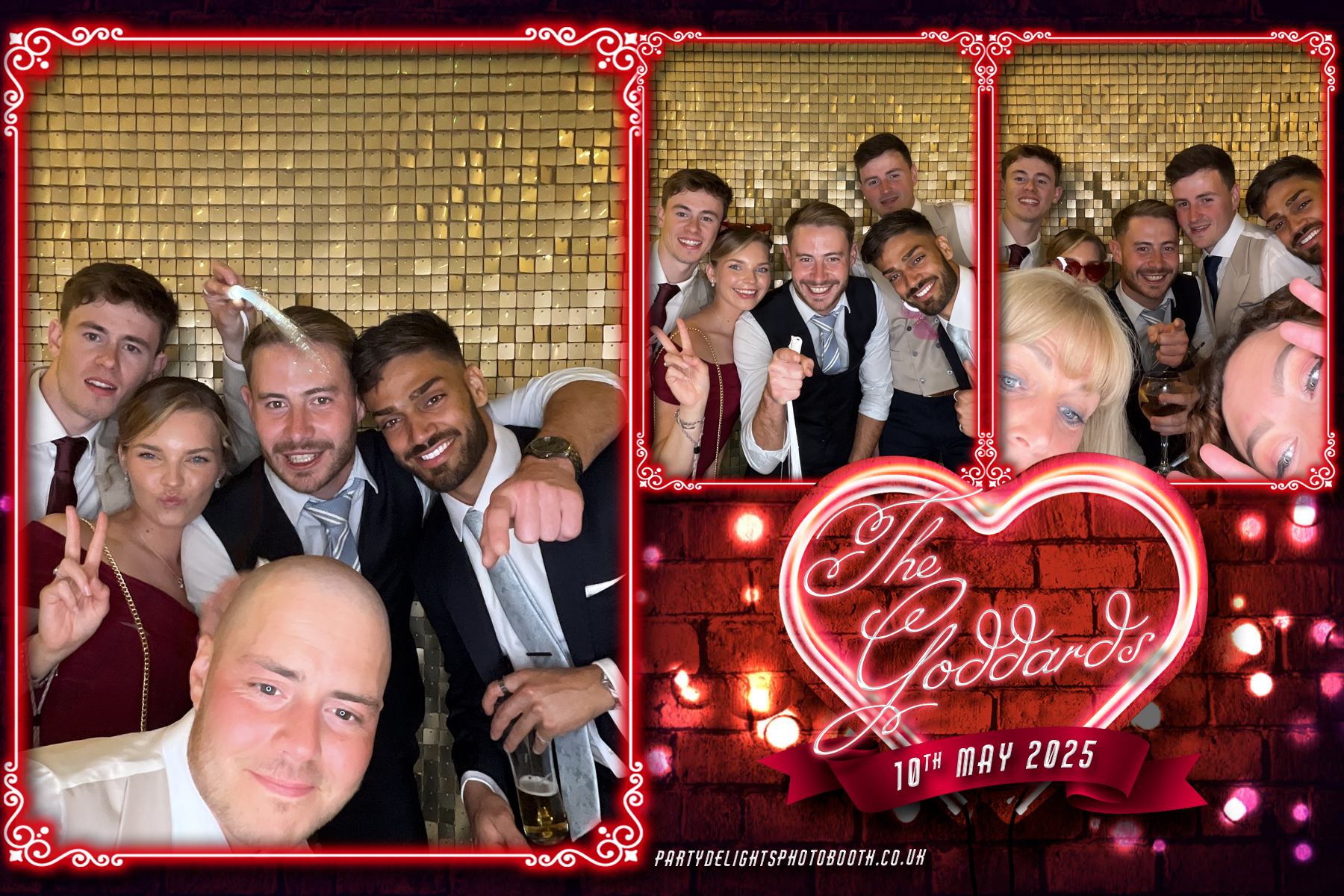 The Goddard Wedding | View more photos from the event at gallery.partydelightsphotobooth.co.uk/u/PartyDelightsPhotoBooth/The-Goddard-Wedding