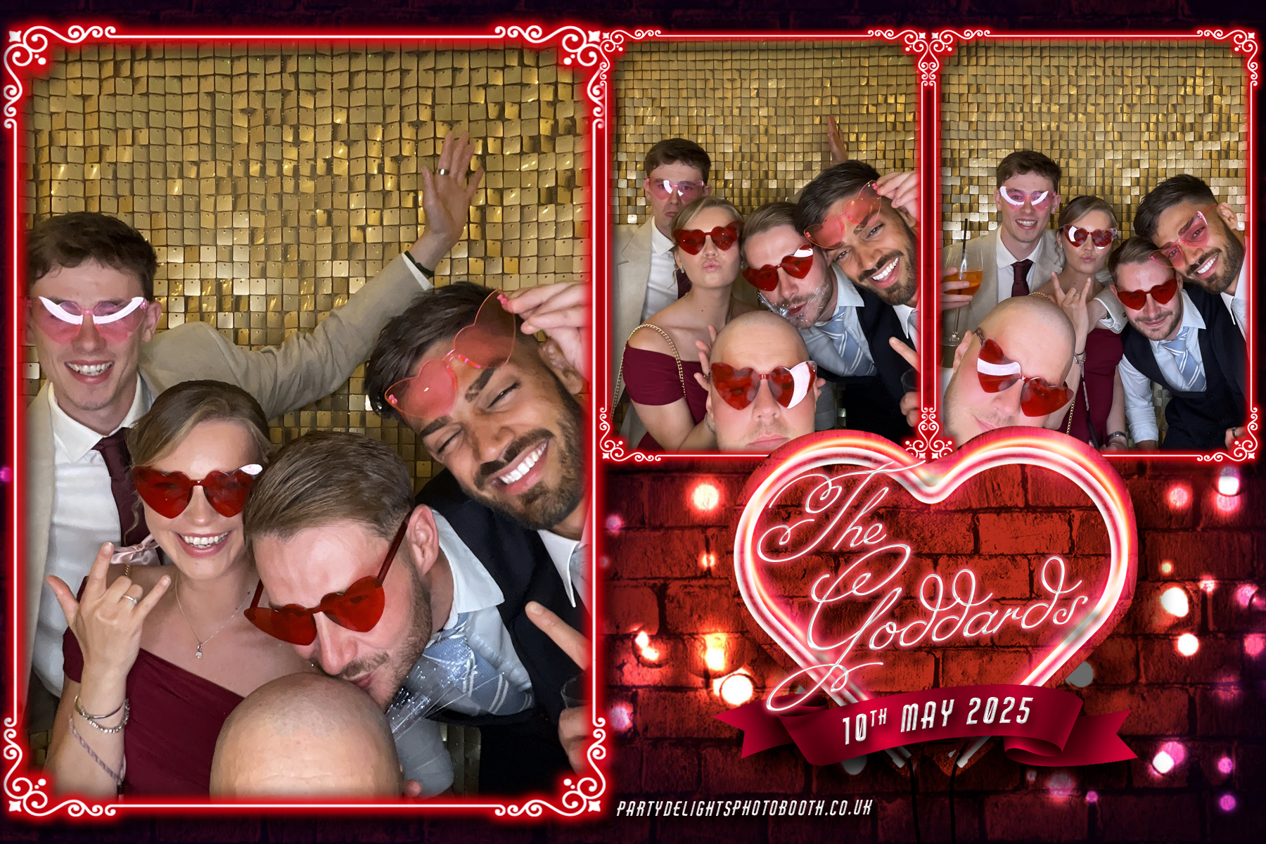 The Goddard Wedding | View more photos from the event at gallery.partydelightsphotobooth.co.uk/u/PartyDelightsPhotoBooth/The-Goddard-Wedding