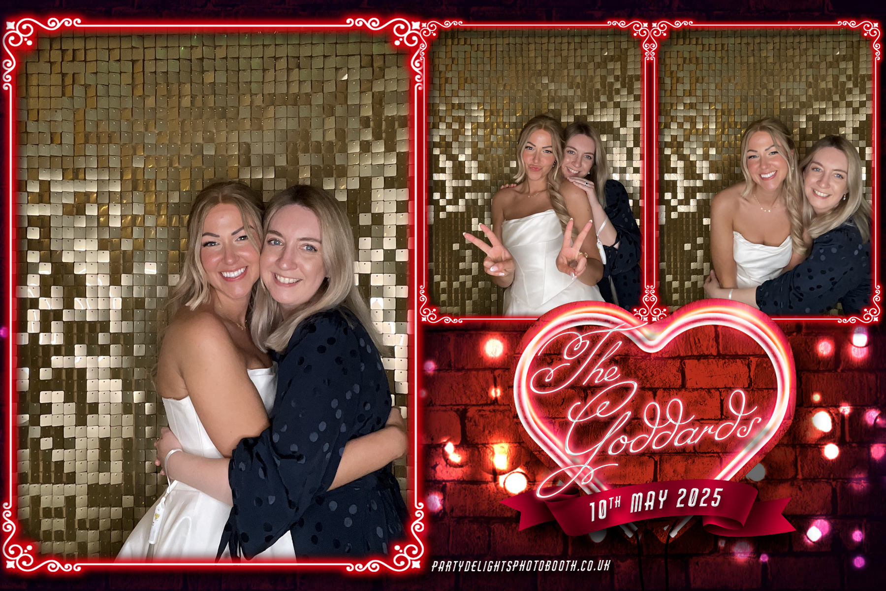 The Goddard Wedding | View more photos from the event at gallery.partydelightsphotobooth.co.uk/u/PartyDelightsPhotoBooth/The-Goddard-Wedding